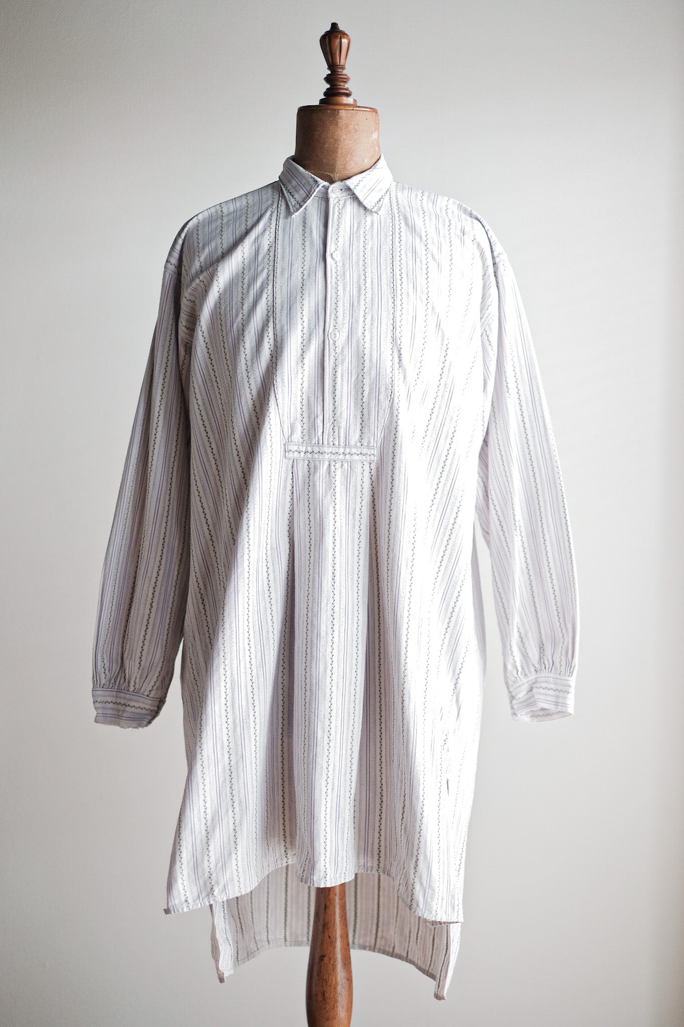【~20's】French Vintage Grandpa Shirt