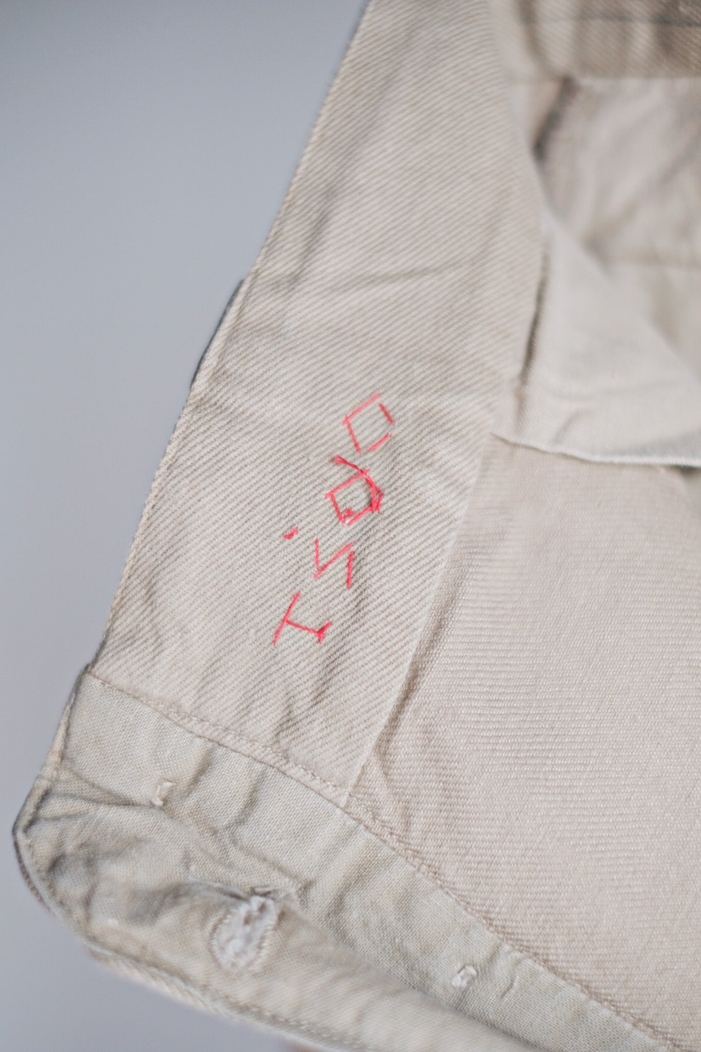 【~60's】French Army M52 Chino Trousers Size.11