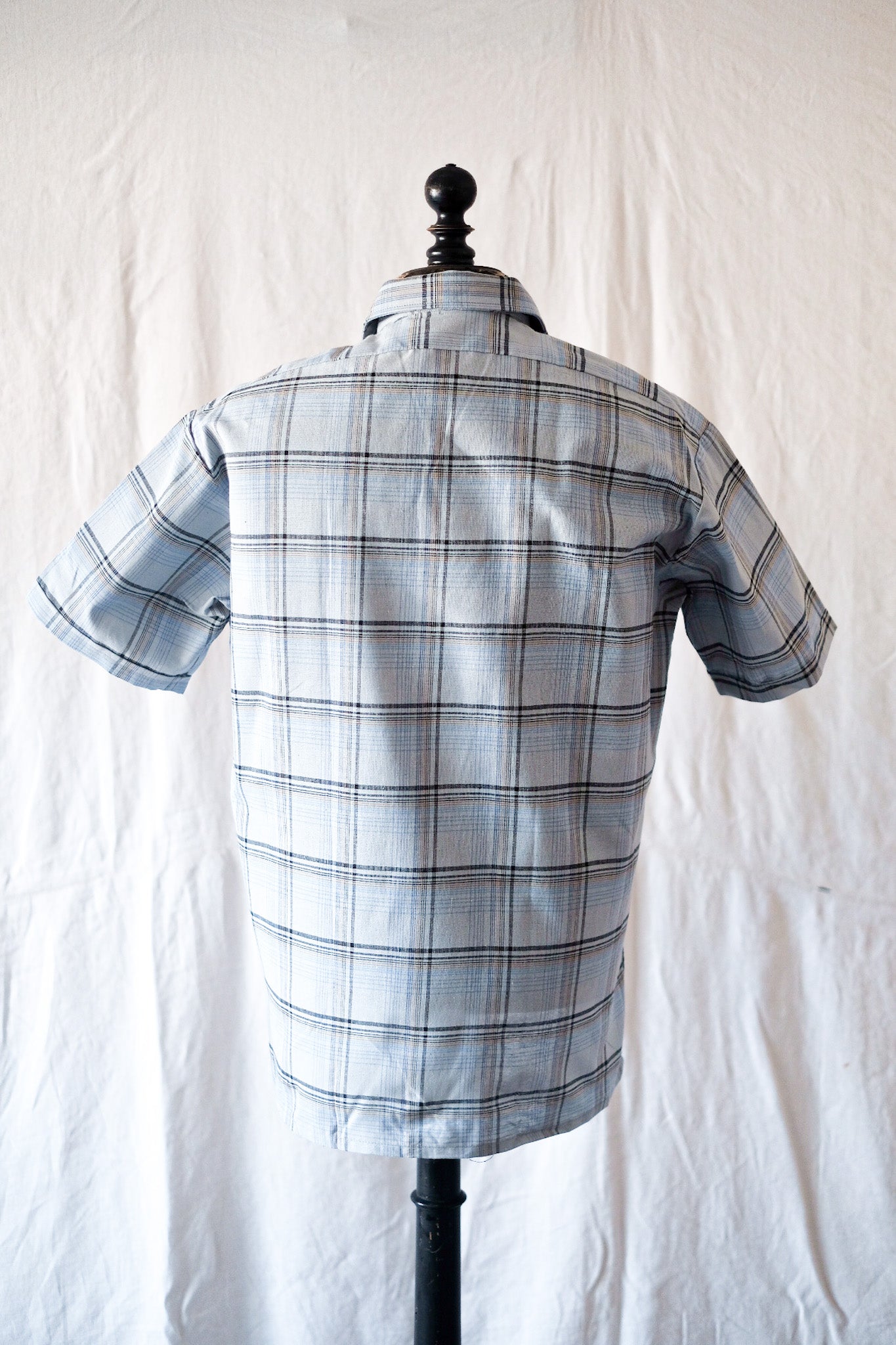 【~70's】French Vintage Short Sleeve Shirt "Dead Stock"