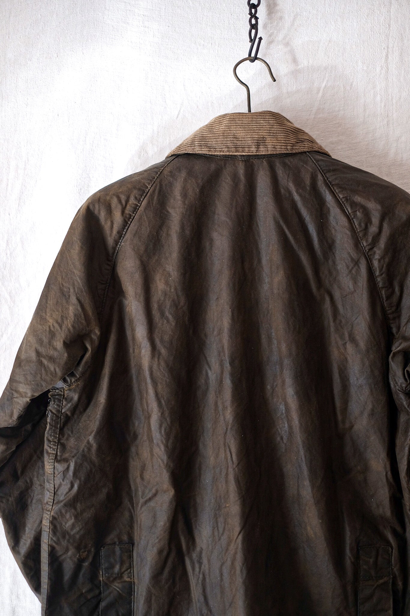 【~80's】Vintage Barbour "BEDALE" 2 Crest Size.38