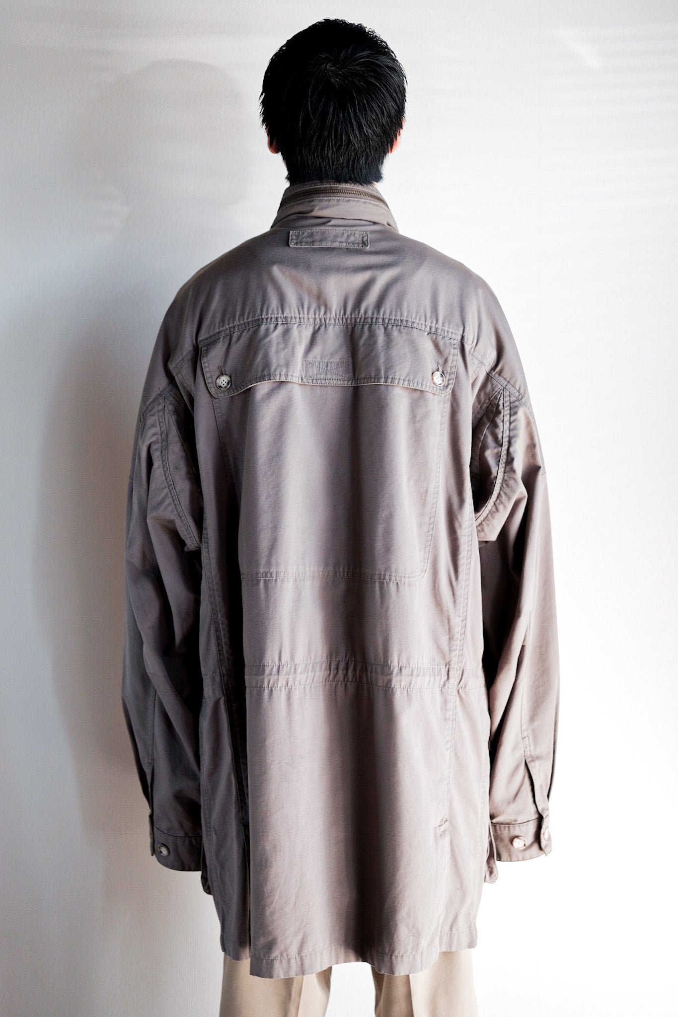 【~90's】Willis&Geiger Bush Poplin Safari Jacket Size.L-TALL