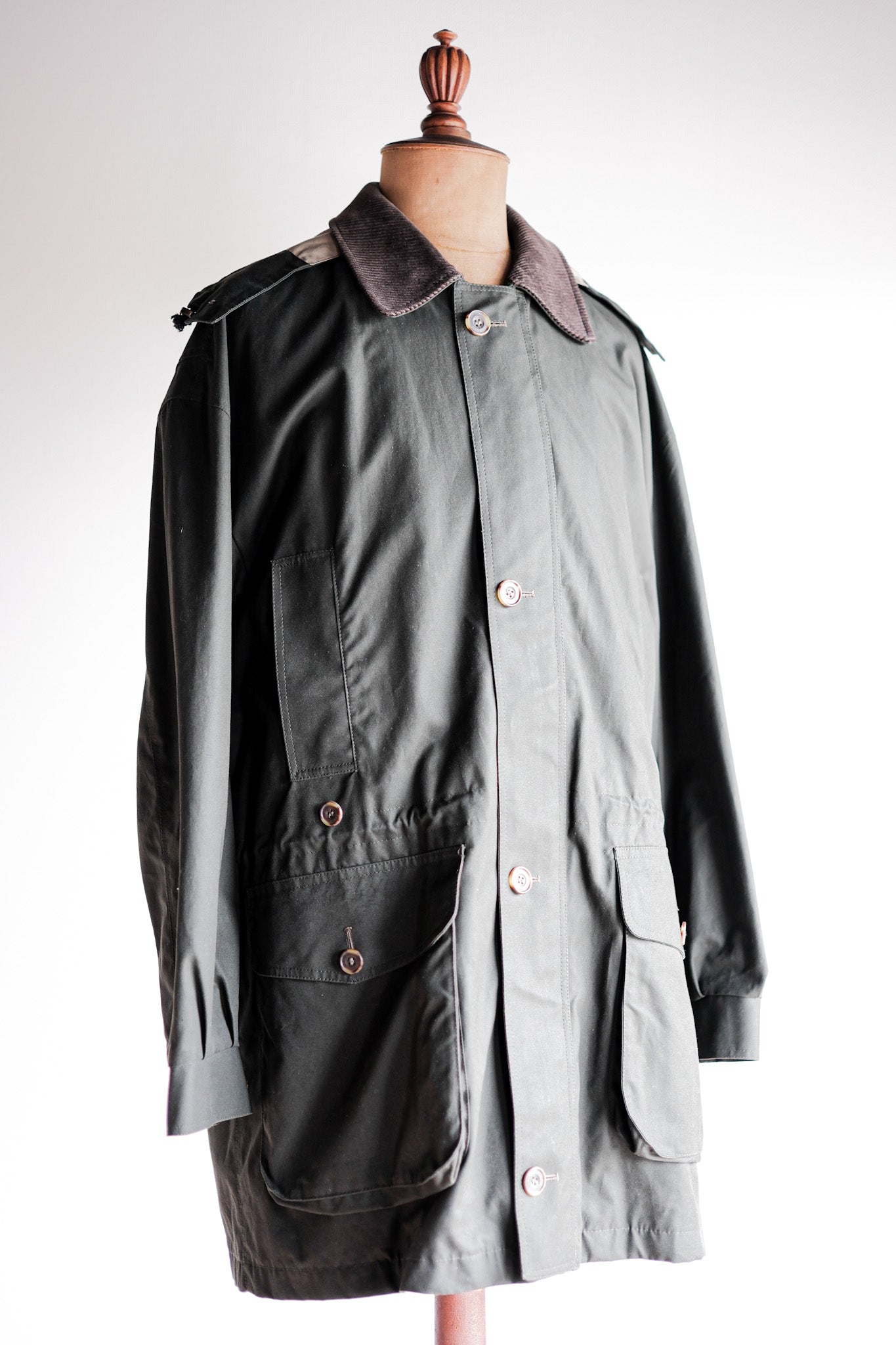 【~90's】Vintage Barbour "ENDURANCE" 3 Crest Size.44 “Dead Stock”