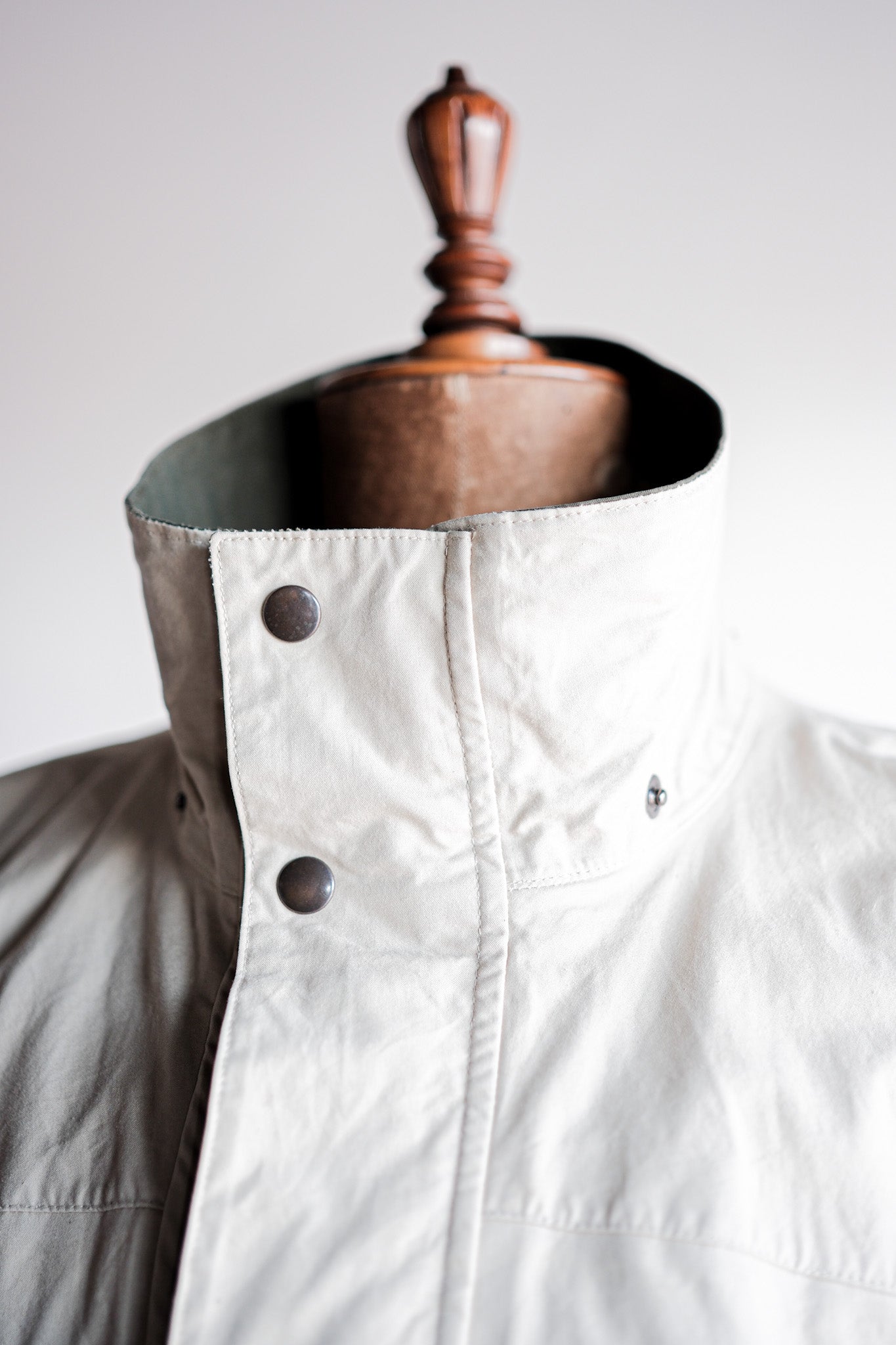 【~90's】British Vintage Ventile Jacket Size.S "KOTTE"