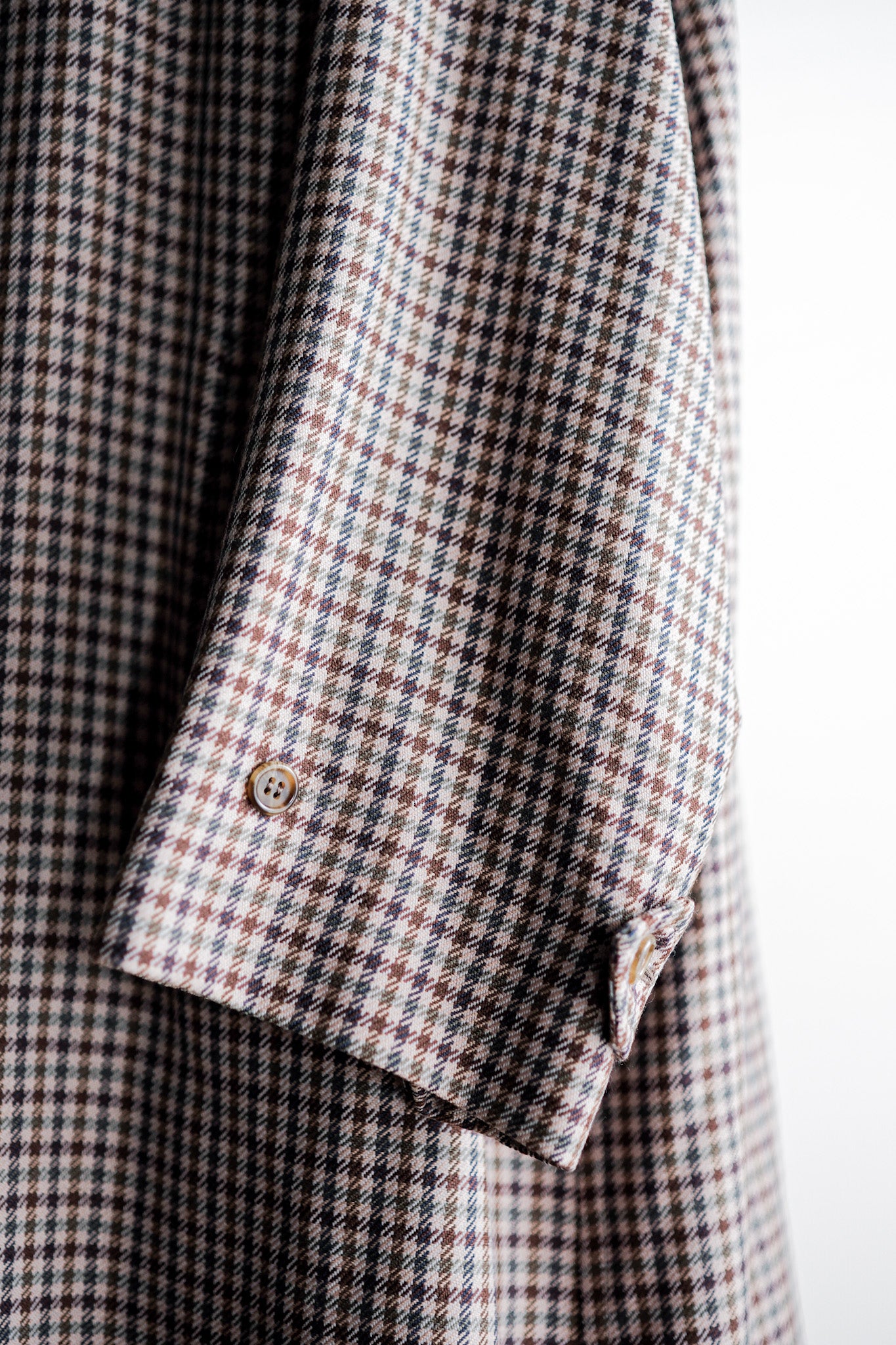 【~80's】Vintage Burberry's Single Raglan Wool Balmacaan Coat Size.56REG