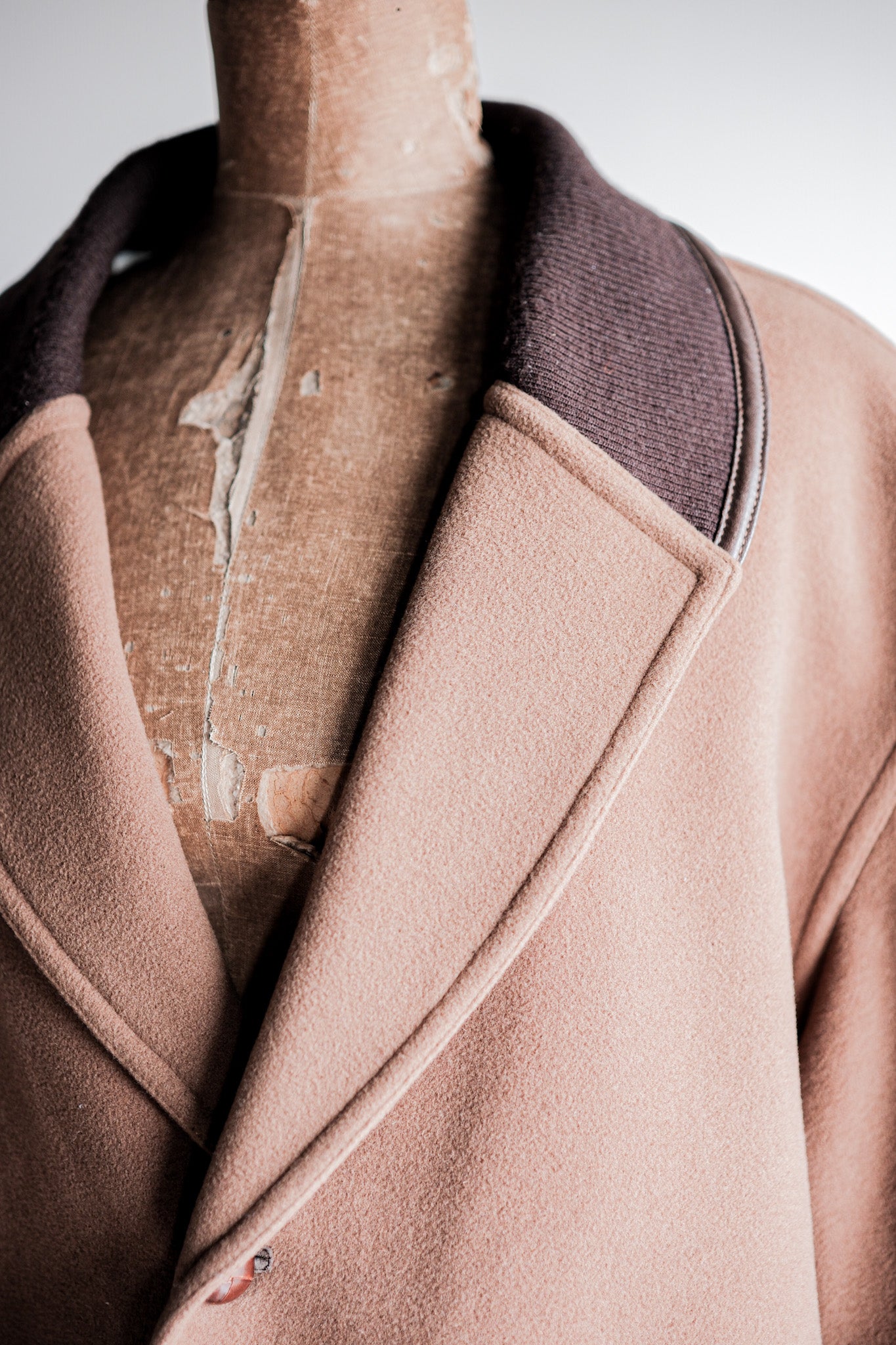 【~80's】Old Gucci Shawl Collar Cashmere Jacket Size.50