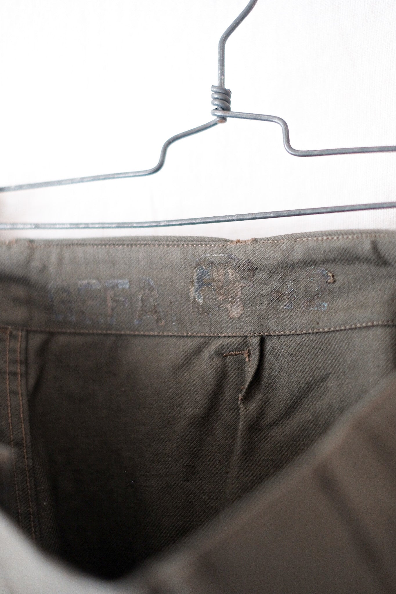 【~50's】Swedish Army M39 Trousers "Dead Stock"