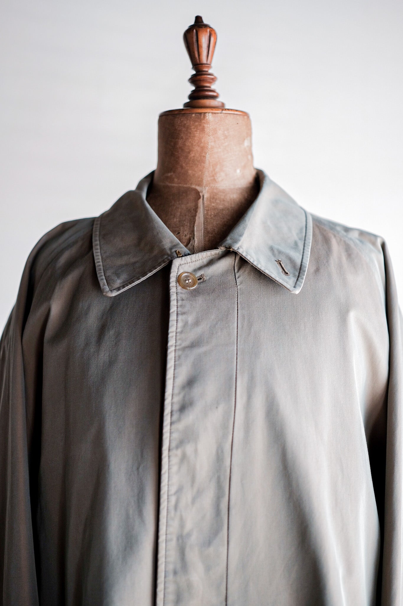 【~80's】Vintage Burberry's Single Raglan Balmacaan Coat C100 Size.58REG "TAMAMUSHI"