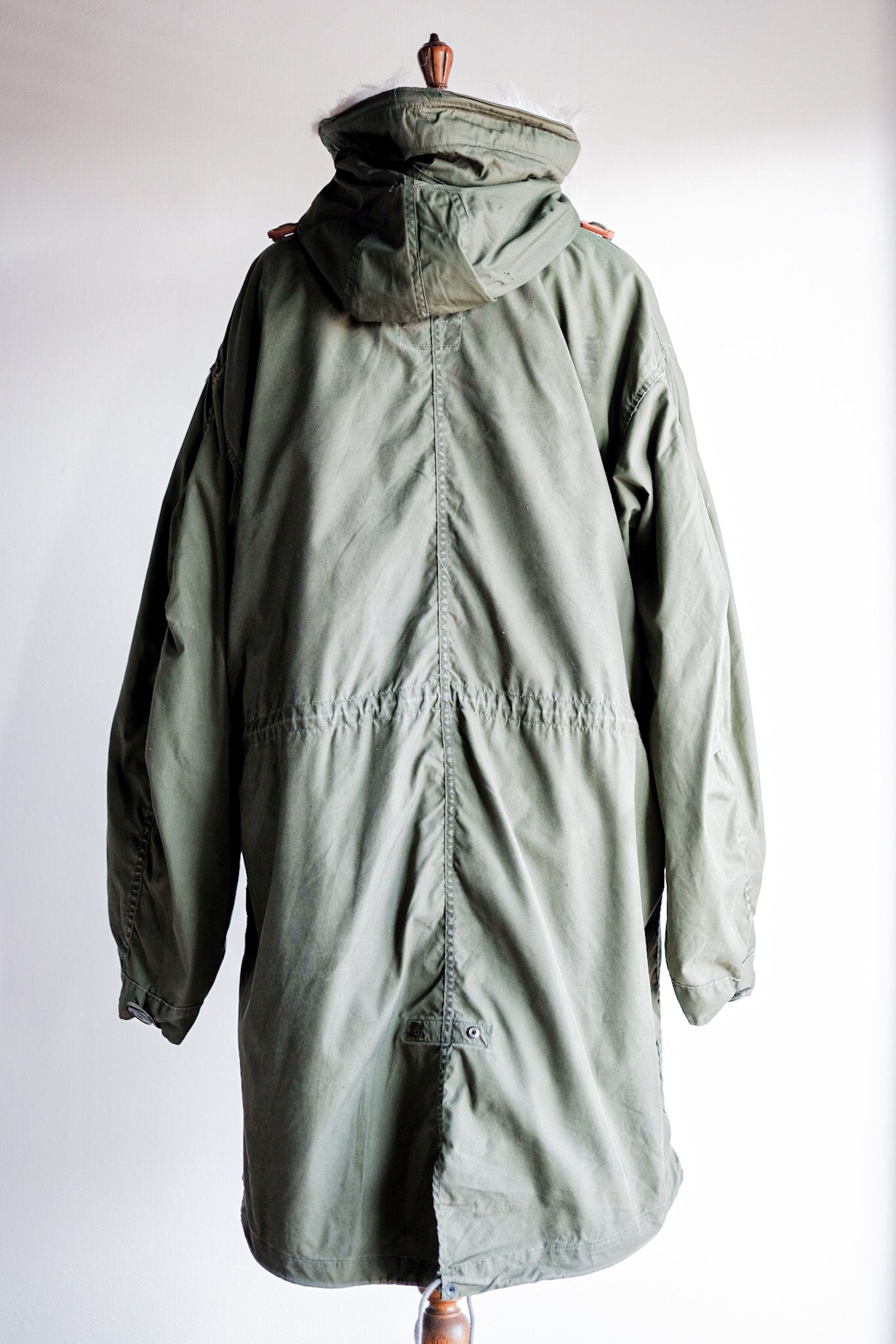 【~80's】U.S.ARMY M-65 Fishtail Parka Size.MEDIUM "Full Set"