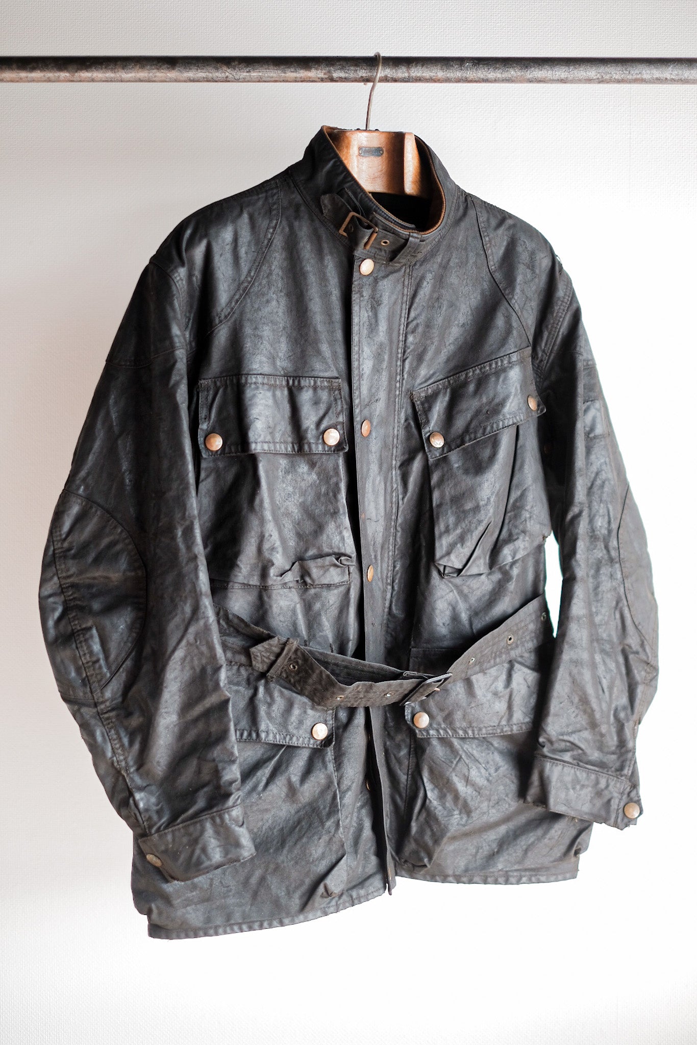 【~60's】Vintage Belstaff Waxed Jacket "TRIALMASTER" "Red Tag"