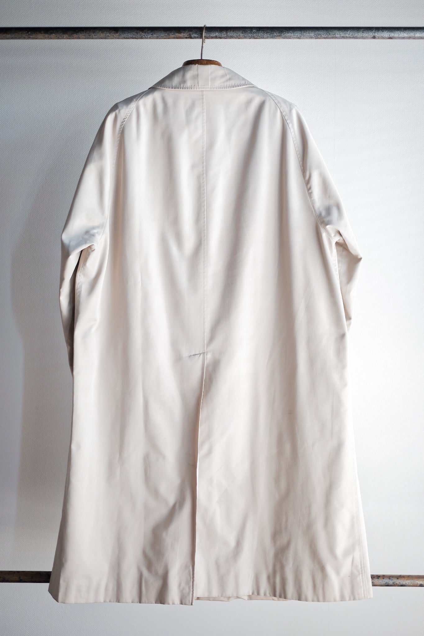 【~80's】Vintage Burberry's Single Raglan Balmacaan Coat