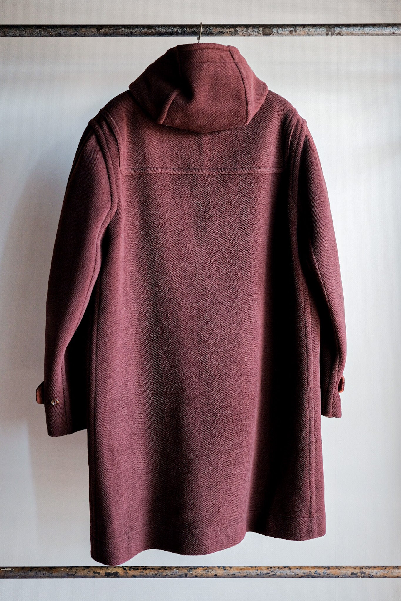 【~90's】Old INVERTERE Wool Duffle Coat "Moorbrook"