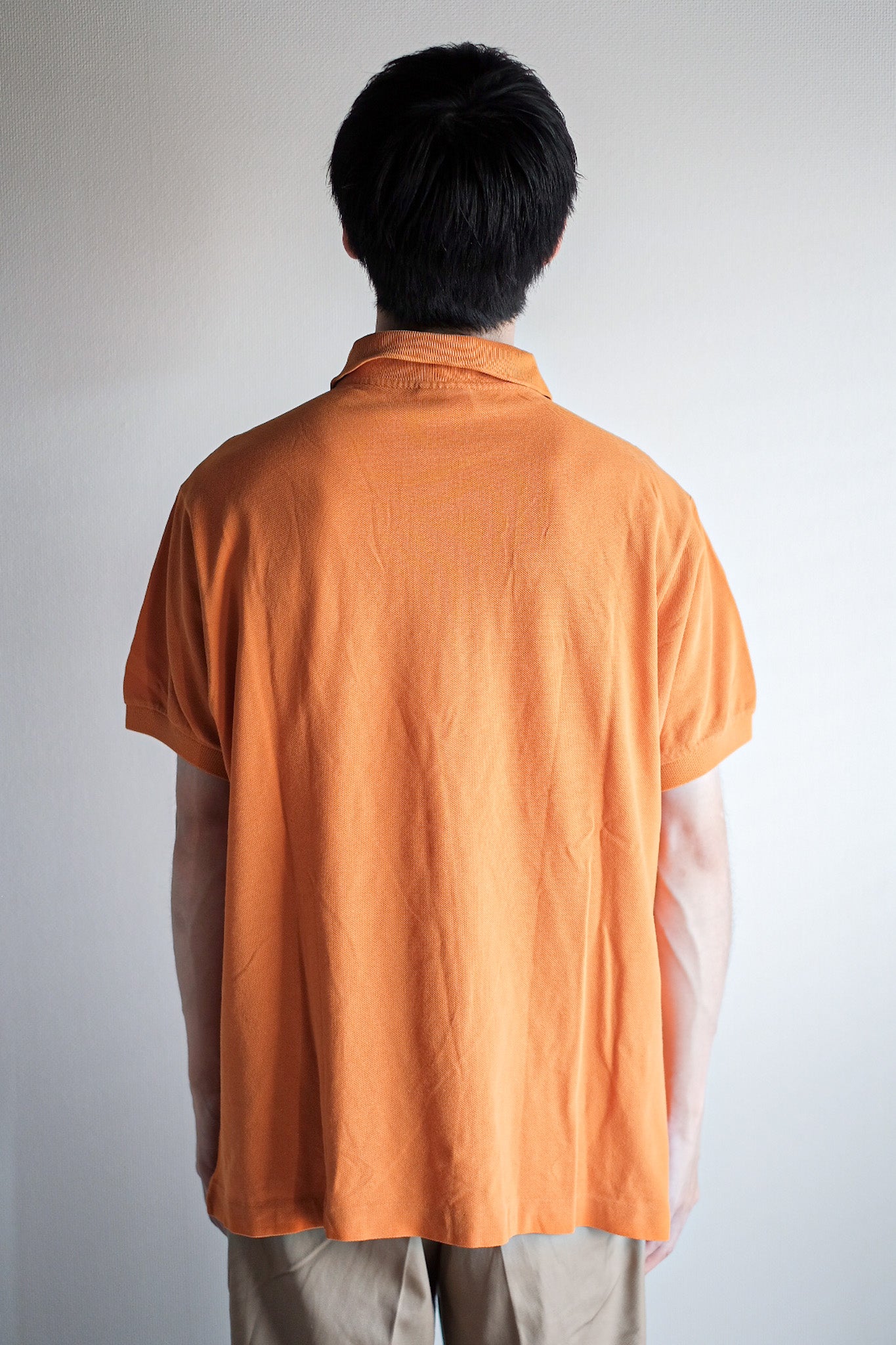 【~80's】CHEMISE LACOSTE S/S Polo Shirt Size.5 "Orange"