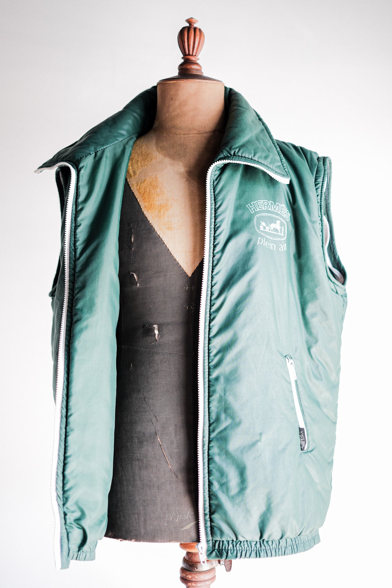 【~80's】Old Hermès Paris Plein Air 2-Way Jacket