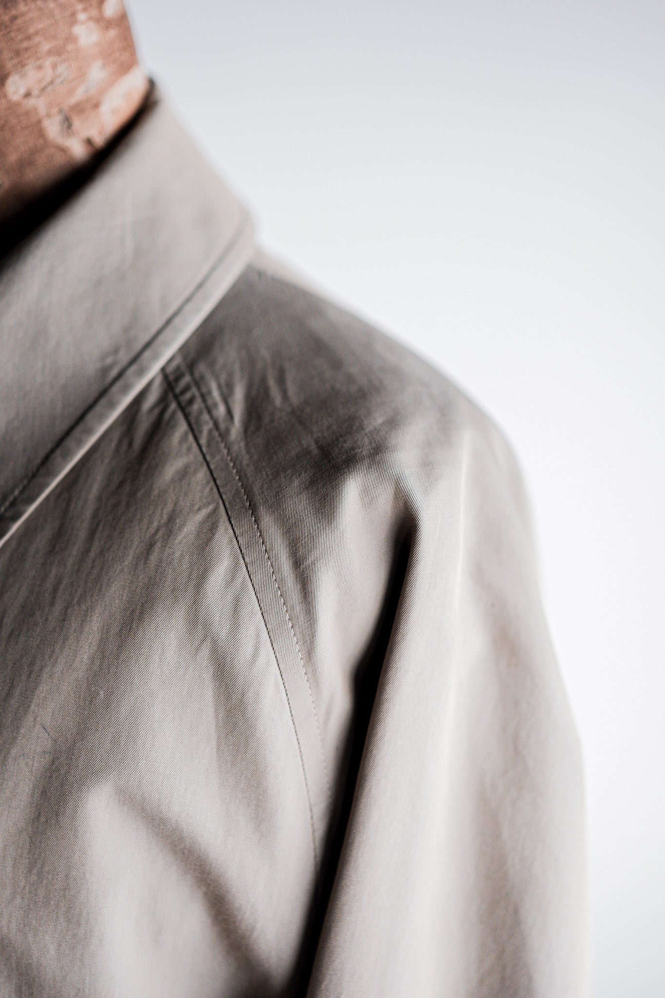 【~80's】Vintage Burberry's Single Raglan Balmacaan Coat C100 Size.48REG