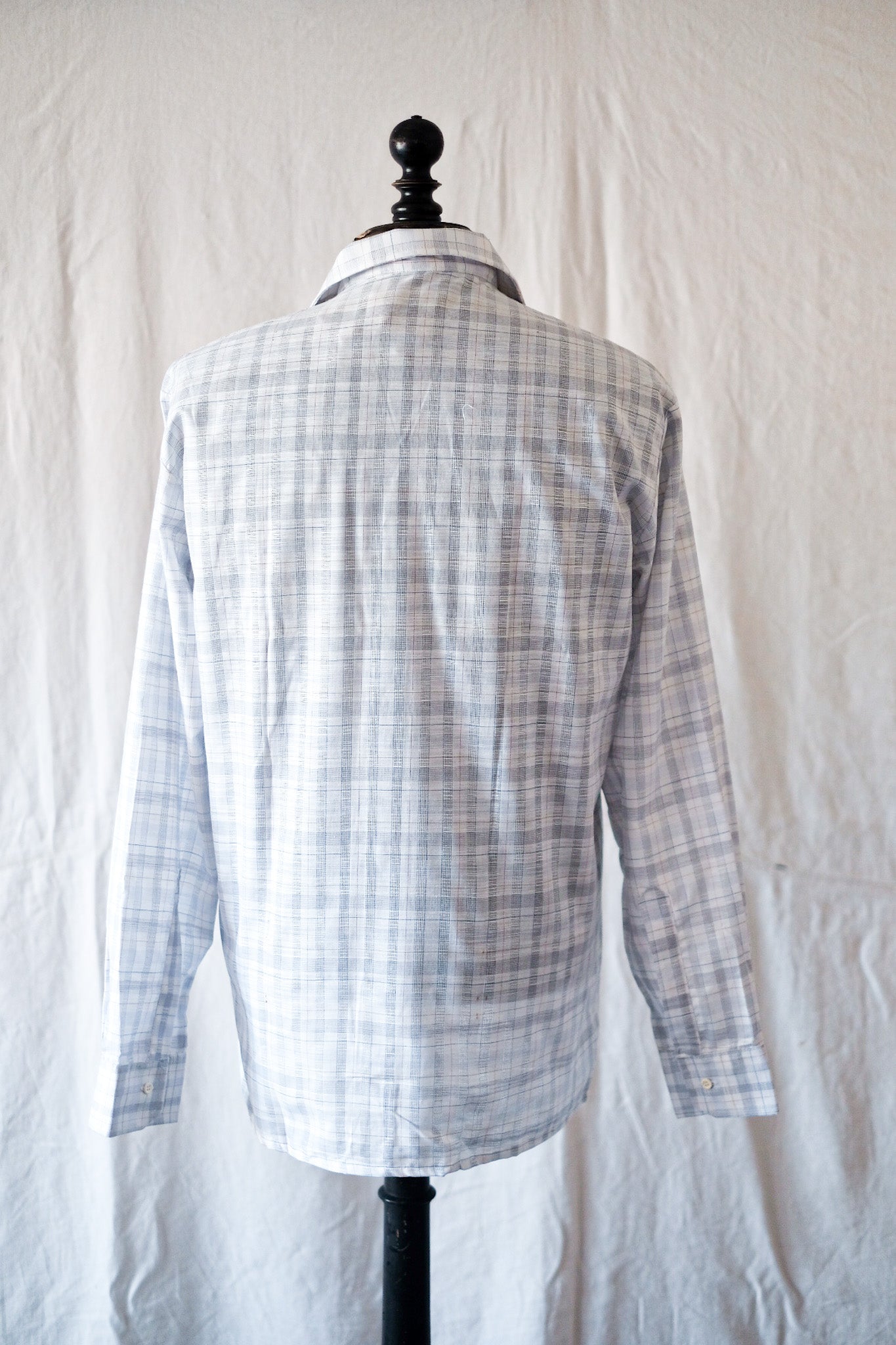【~70's】French Vintage Long Sleeve Shirt "Dead Stock"