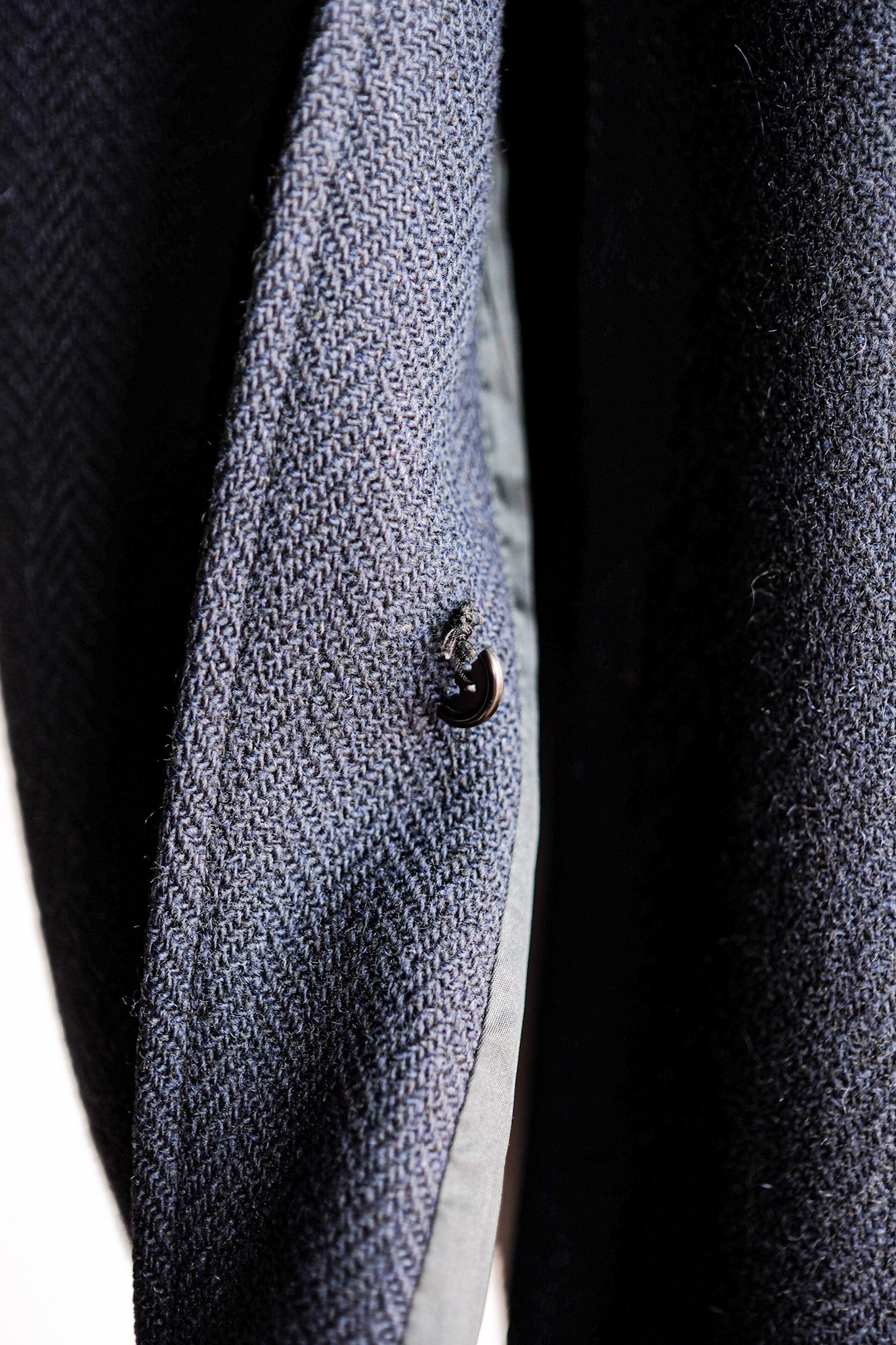 【~80's】Vintage Burberry's Single Raglan Balmacaan Coat Size.54RL "HARRIS TWEED" "Kraft 別注"