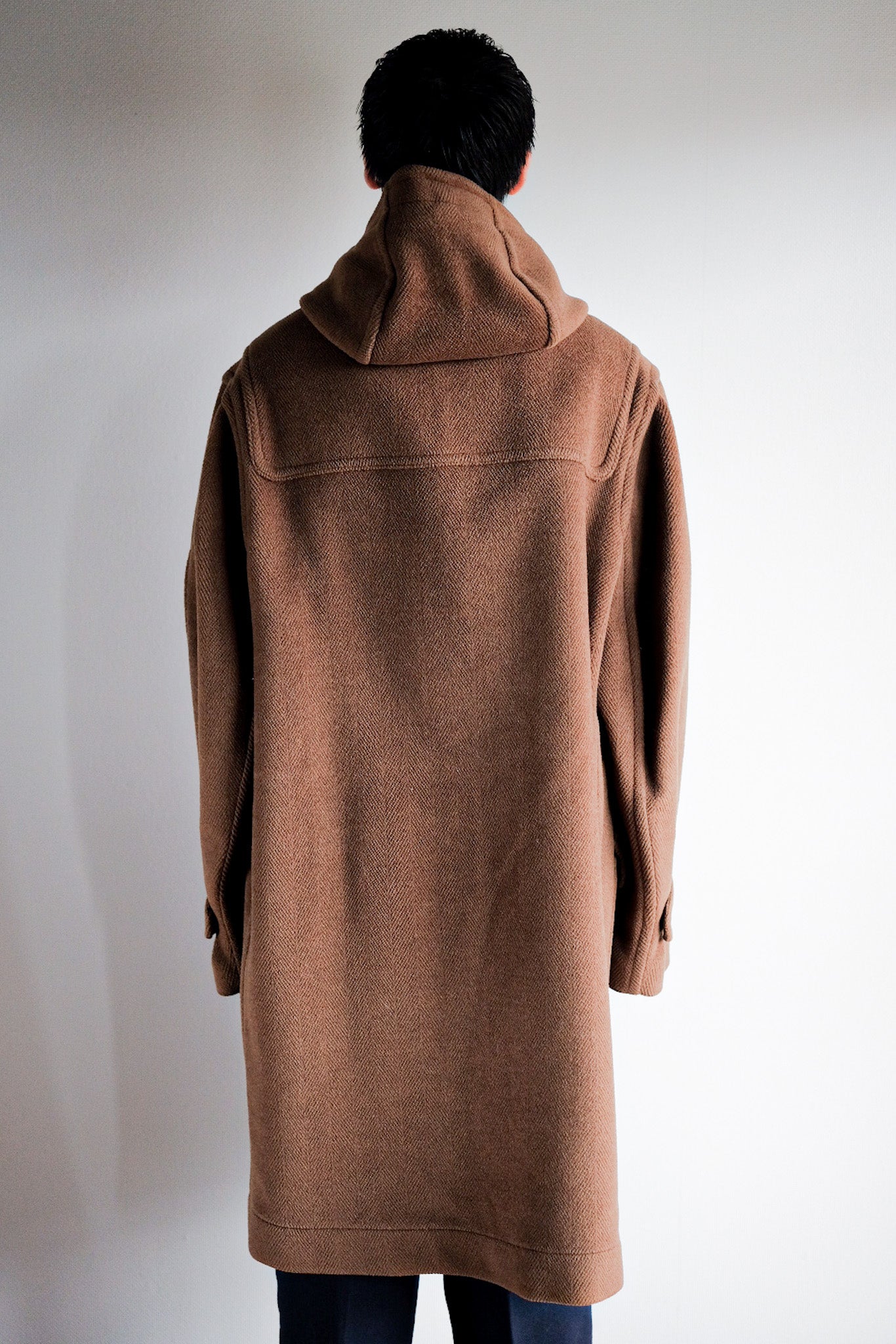 【~90's】Old INVERTERE Wool Duffle Coat "Moorbrook"