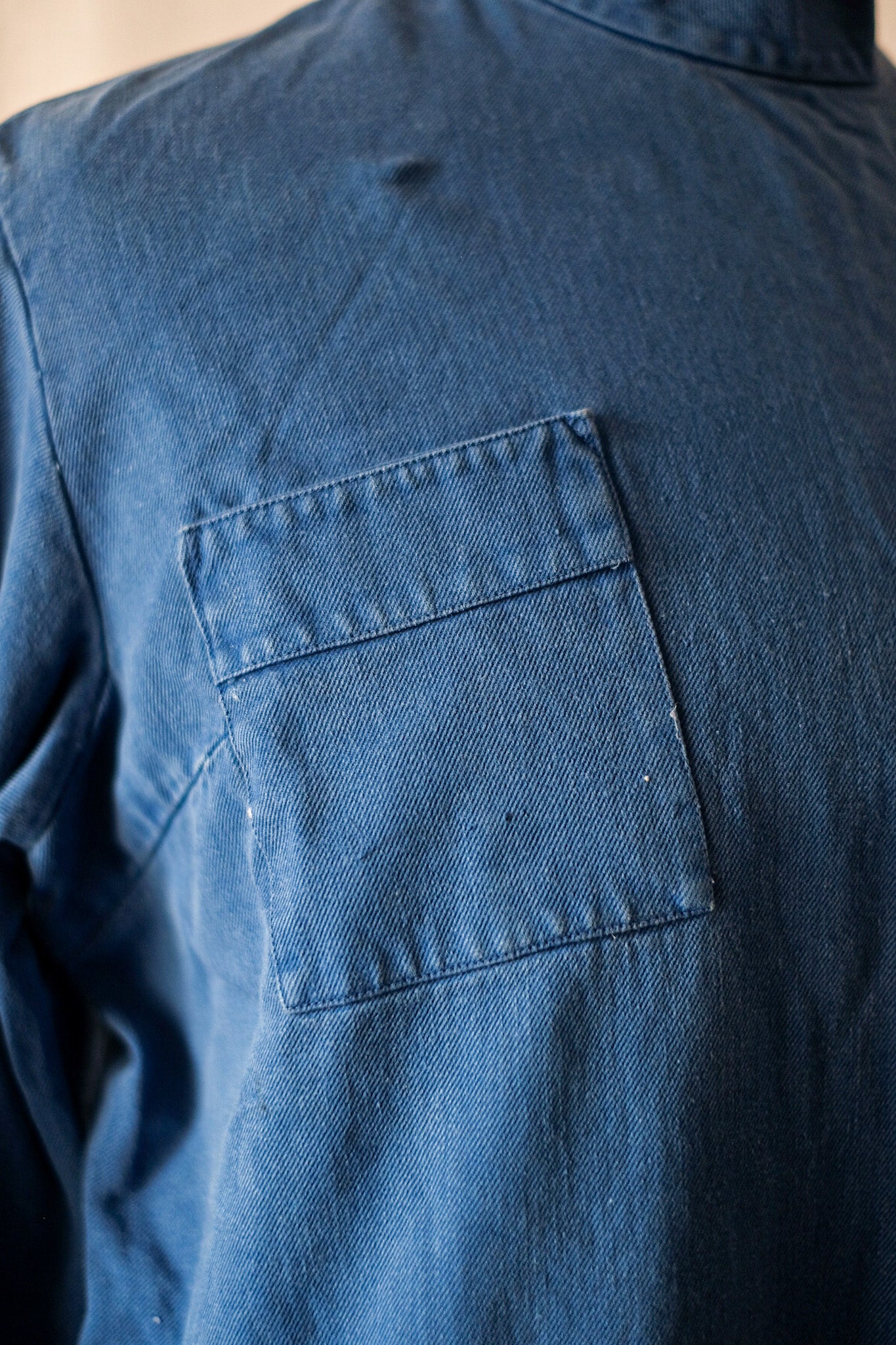 【~60's】French Vintage Cotton Twill Work Coat