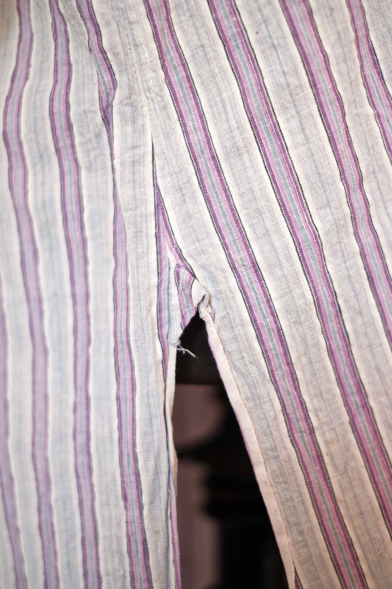 【~30's】French Vintage Grandpa Shirt
