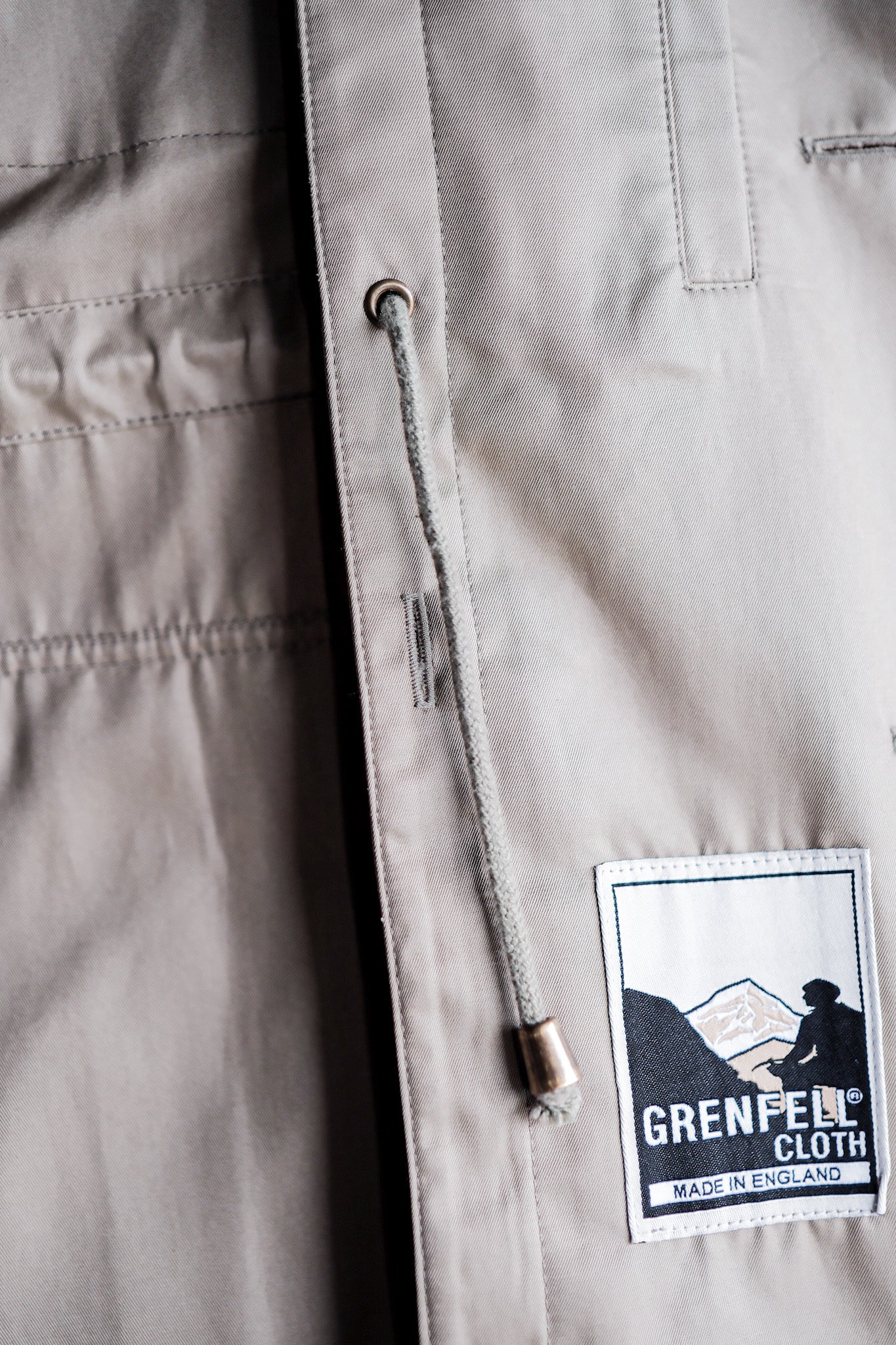 【~00’s】Grenfell Safari Style Jacket With Chin Strap