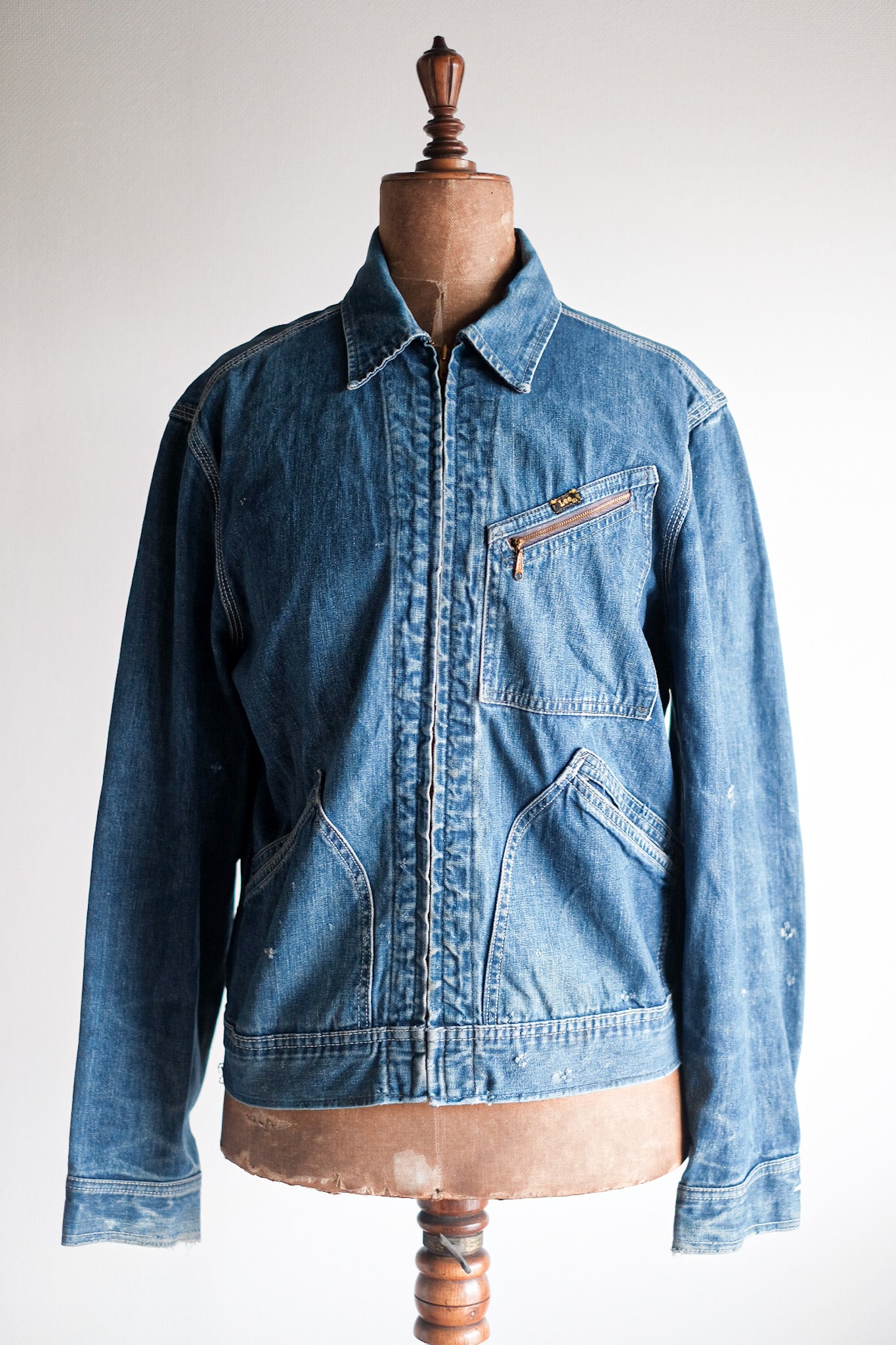 【~60's】Vintage LEE 91-B Denim Jacket Size.40R