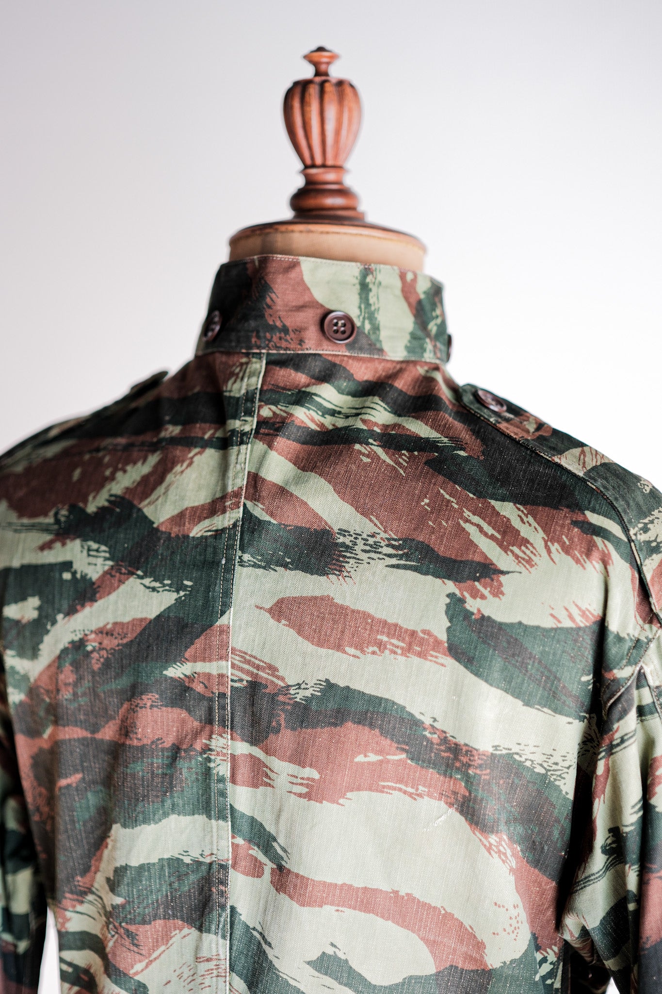【~60's】French Army TAP47/56 Lizard Camo Paratrooper Jacket