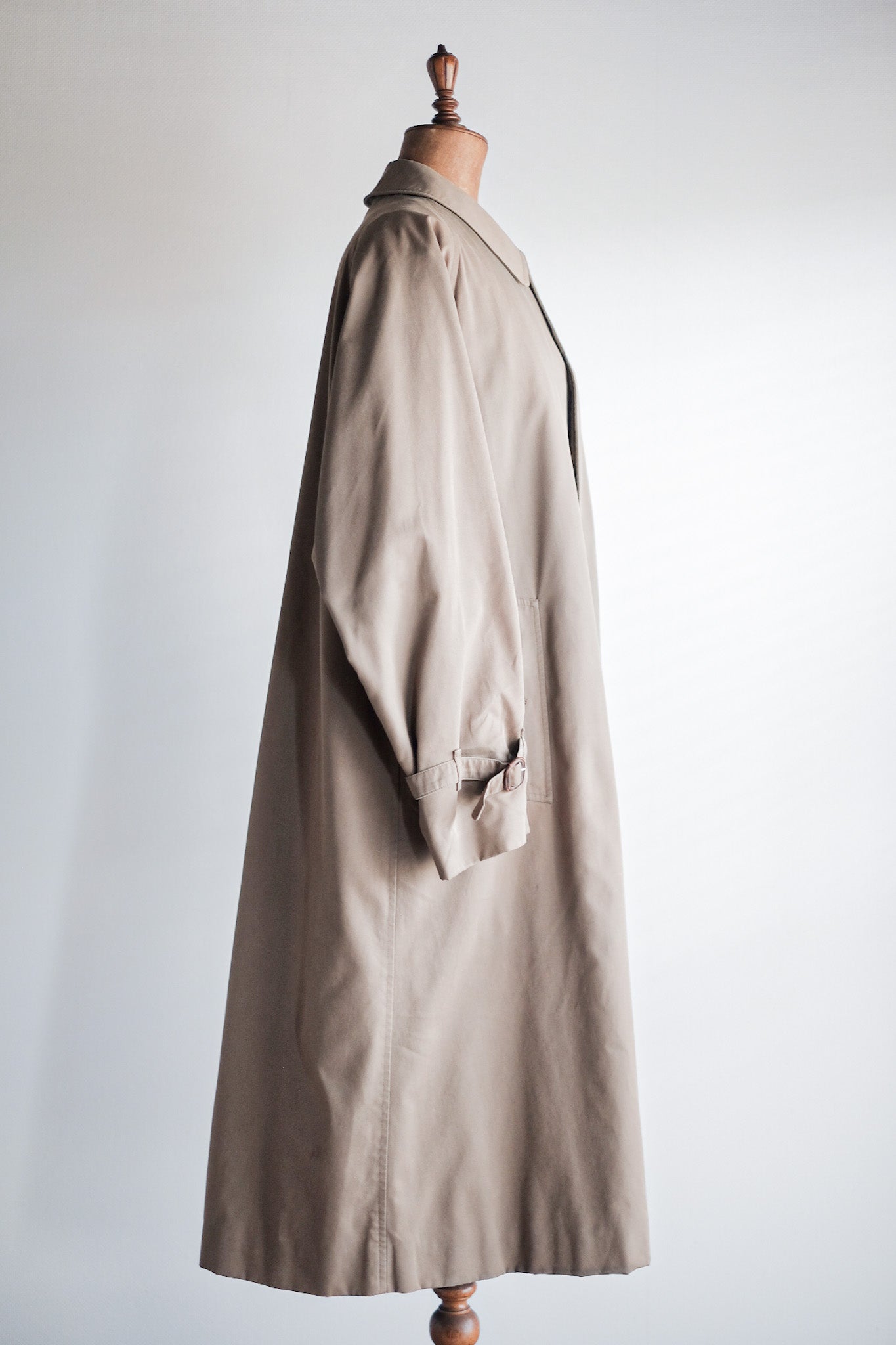 【~70's】Vintage Burberry's Single Raglan Rider Coat With Liner "JENS SORENSEN & CO. 別注"