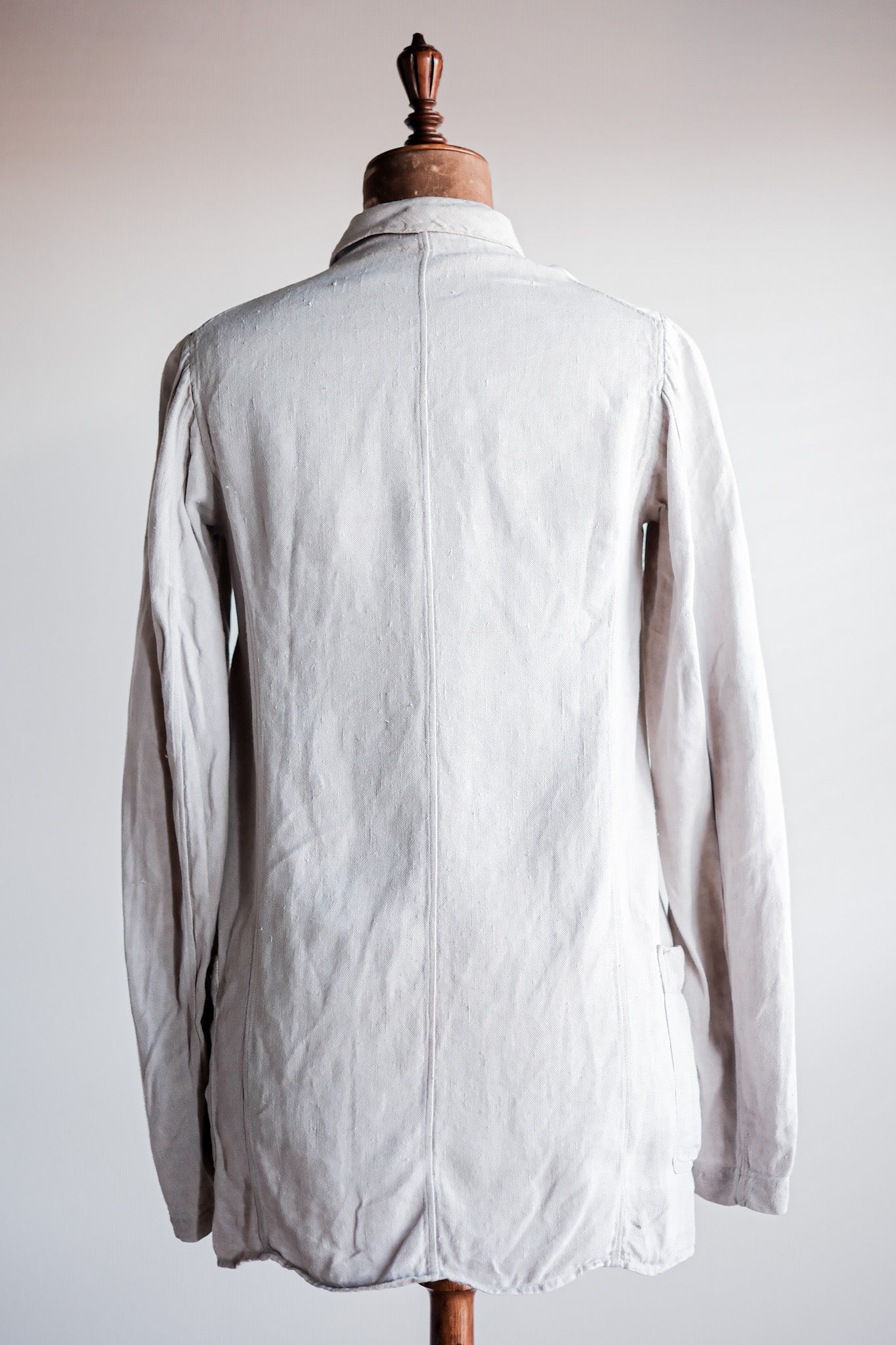 【~20's】French Vintage Linen Jacket "Belle Jardiniere"
