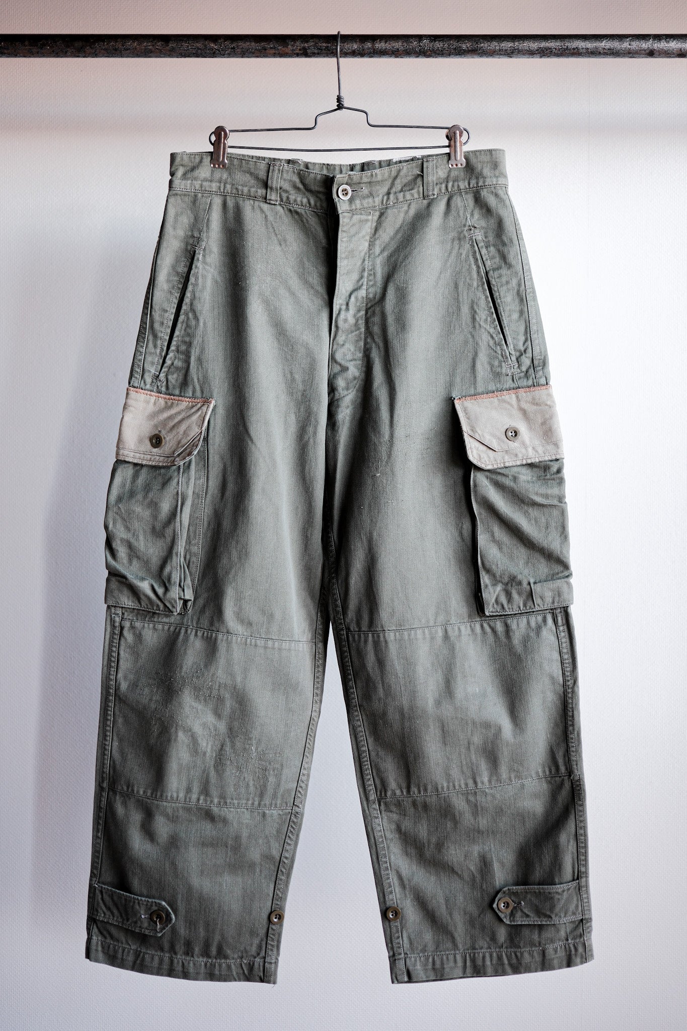 60's] French Army M47 Field Trousers 