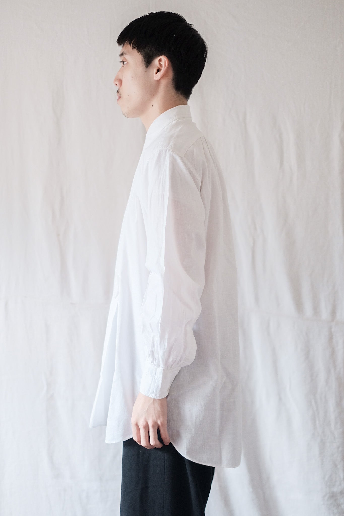 【~40's】French Vintage Grandpa Shirt
