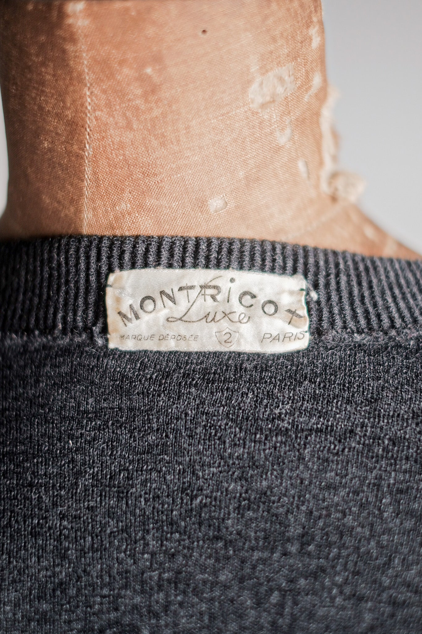 【~40's】French Vintage Wool Cardigan