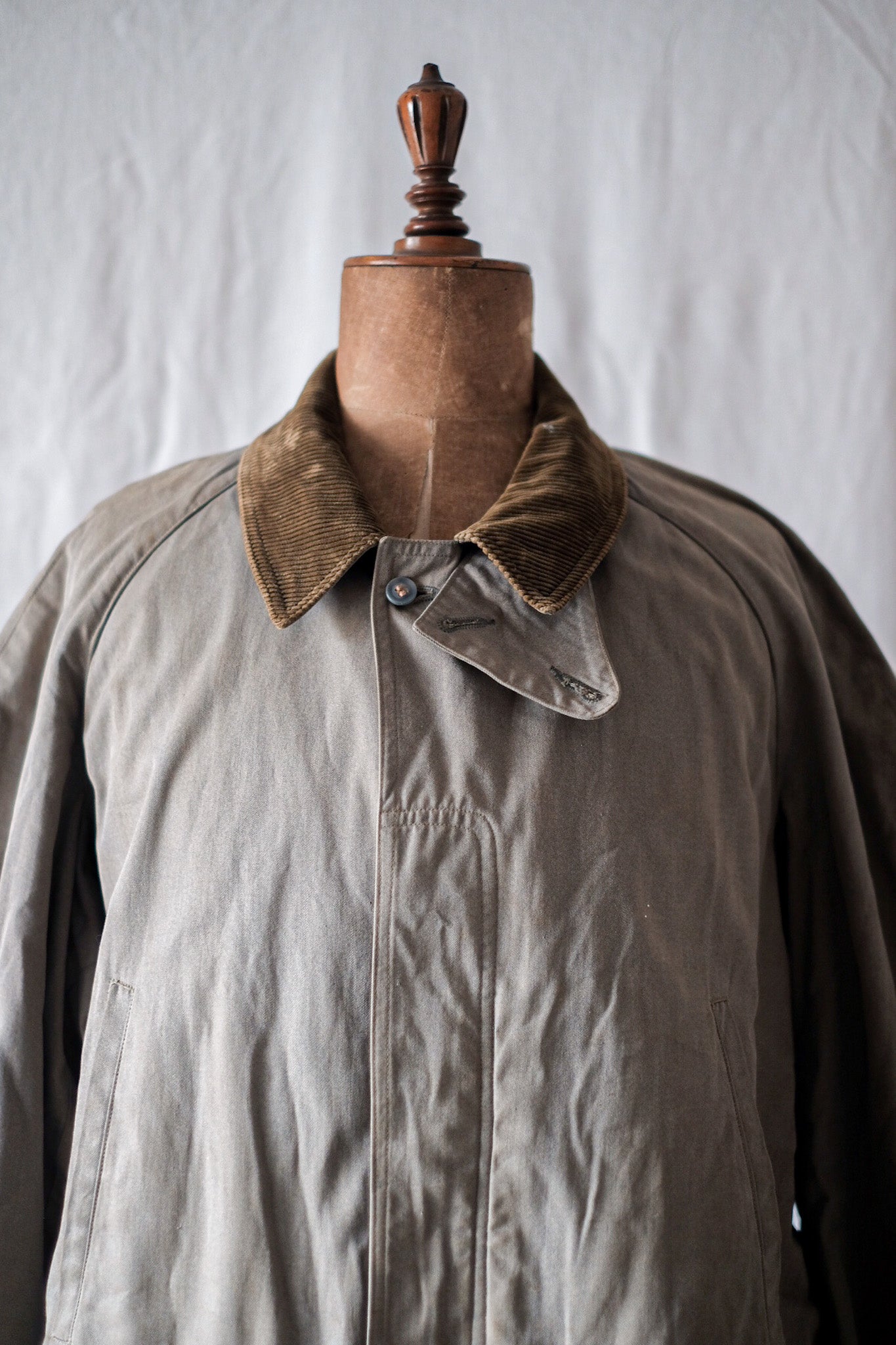 【~60's】French Vintage Cotton Hunting Jacket "Belle Jardiniere"