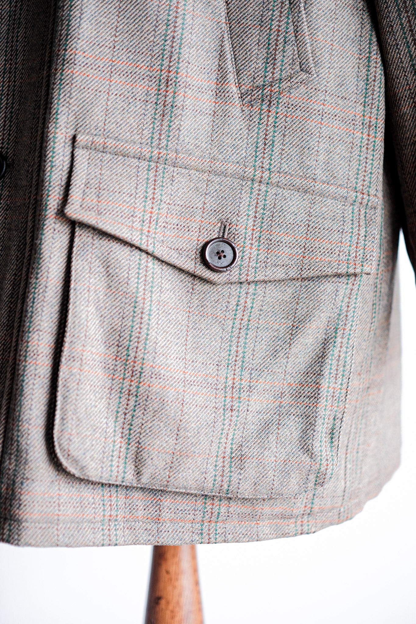 【~90's】Old INVERTERE Corduroy Collar Wool Jacket