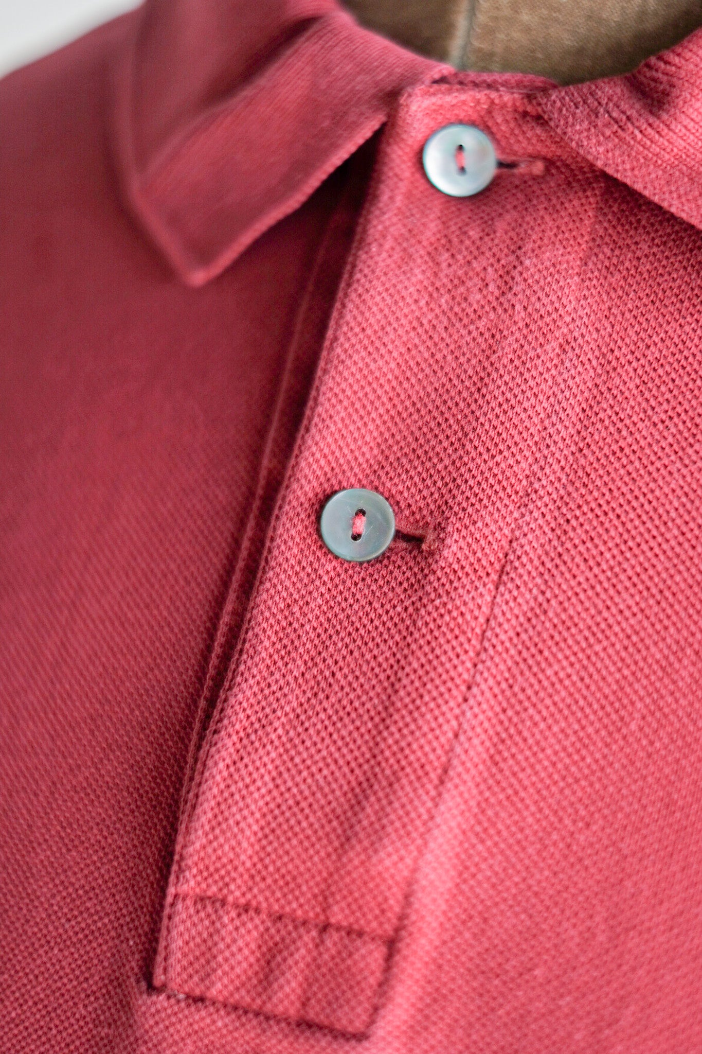 【~80's】CHEMISE LACOSTE L/S Polo Shirt Size.6 "Burgundy"