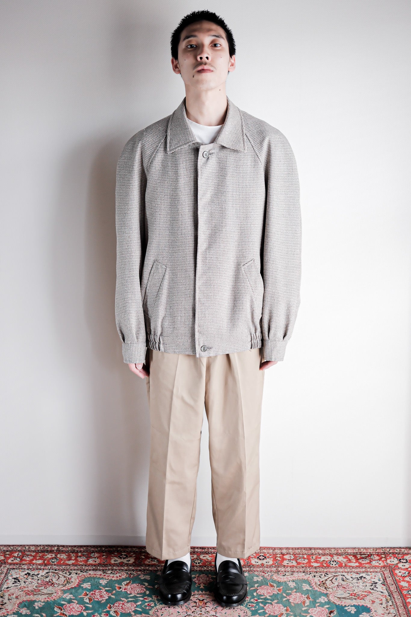 【~60's】French Vintage Wool Blouson "Belle Jardiniere"