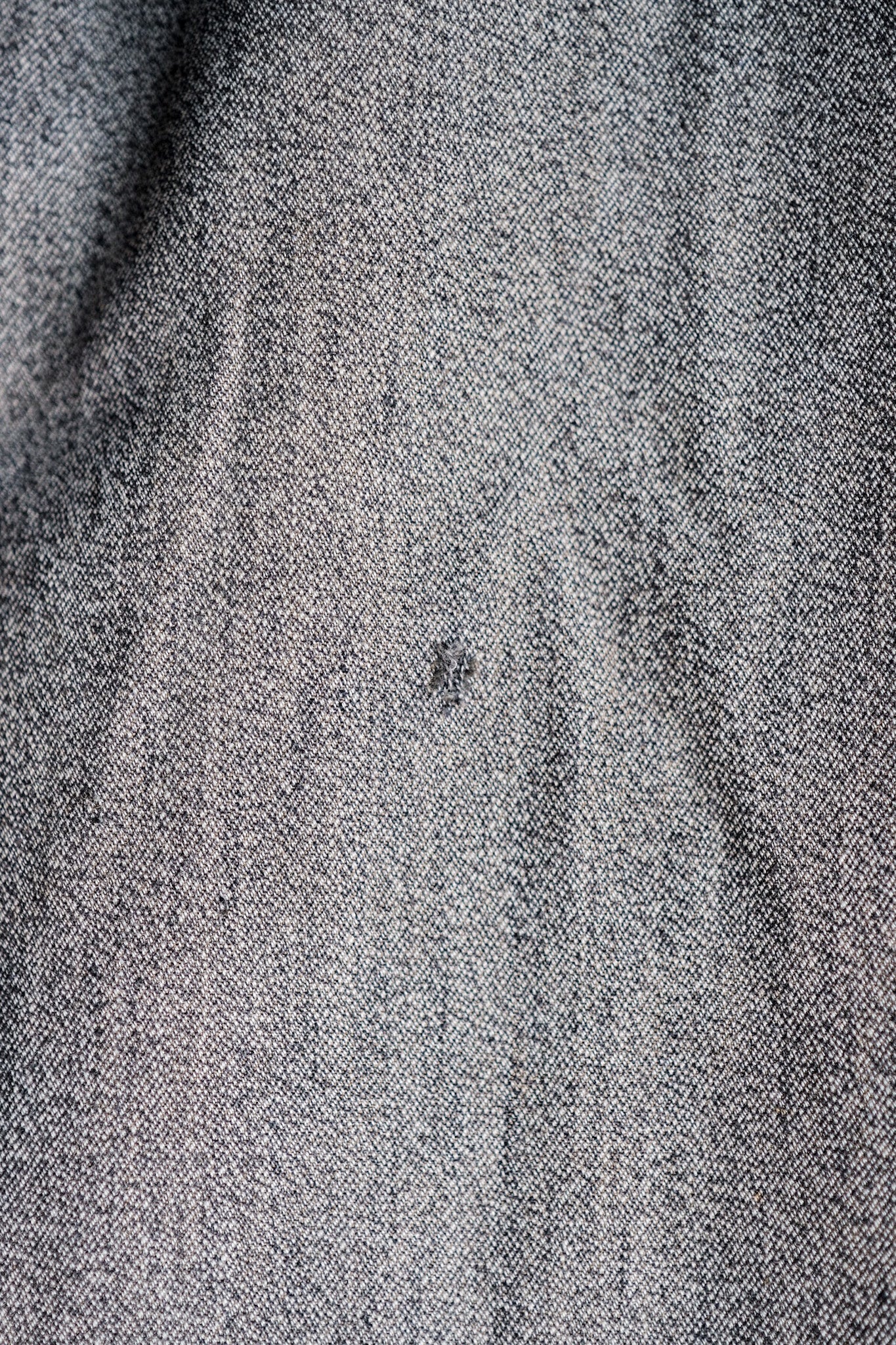 【~40's】French Vintage Black Chambray Work Pants