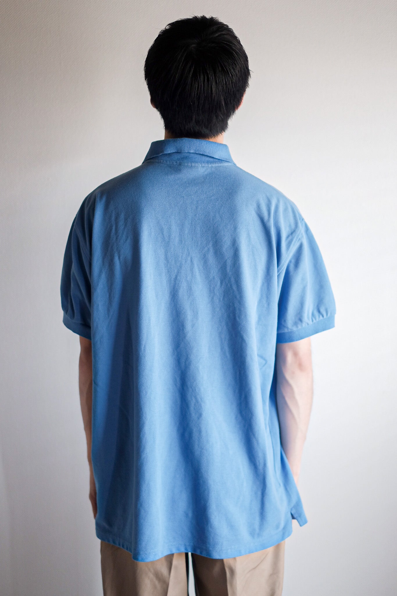 【~90's】CHEMISE LACOSTE S/S Polo Shirt Size.7 "Light Blue"