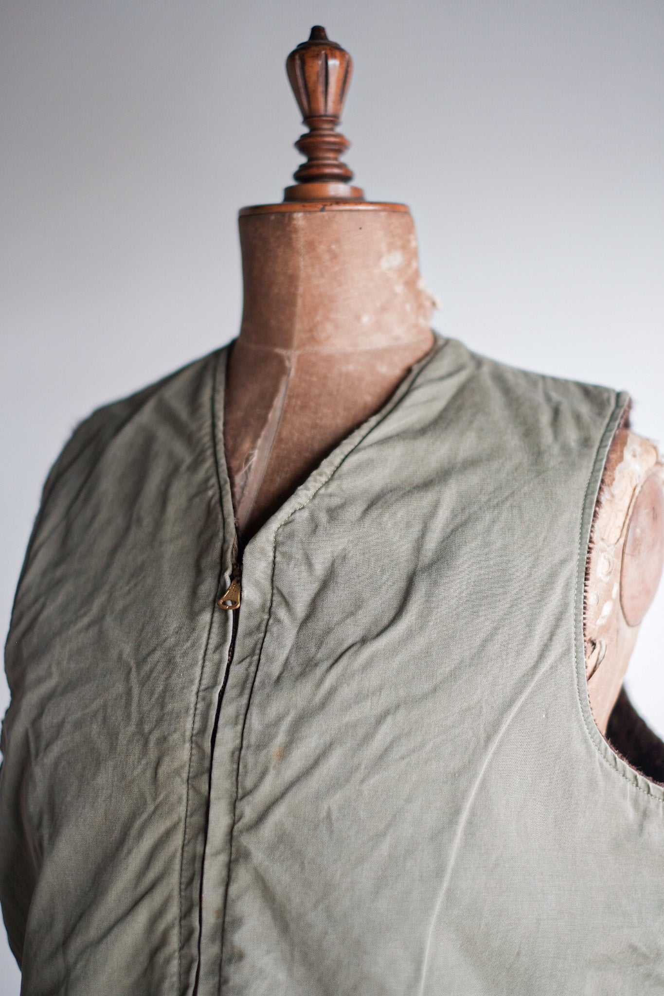 【~40's】WW2 USMC Alpaca Wool Vest