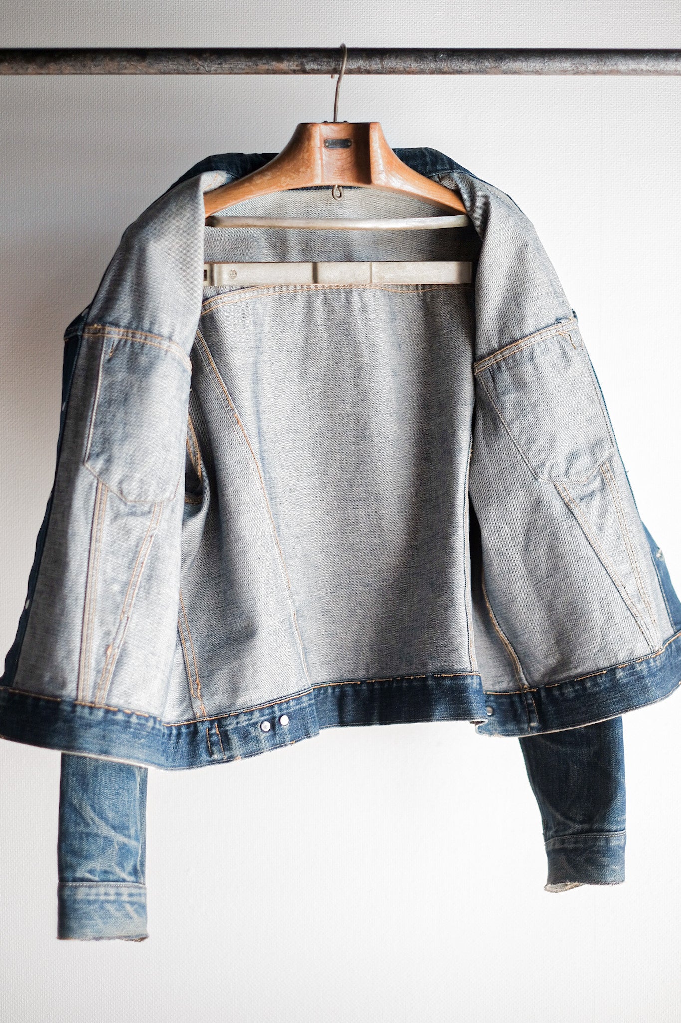 【~60's】Vintage Levi's 557 Denim Jacket "Big E"