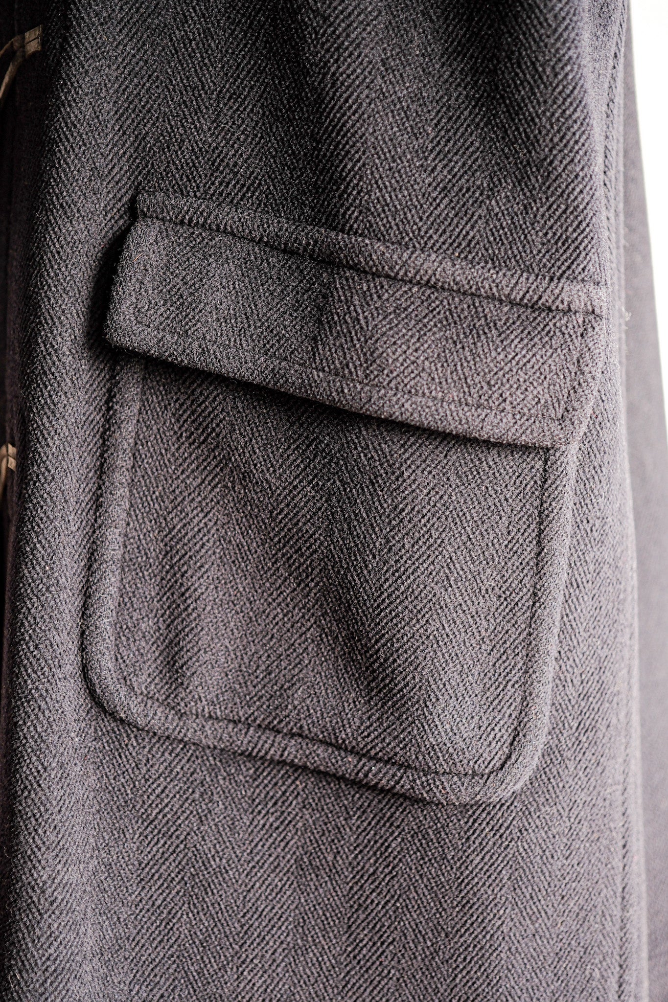 【~90's】Old INVERTERE Wool Duffle Coat "Moorbrook"