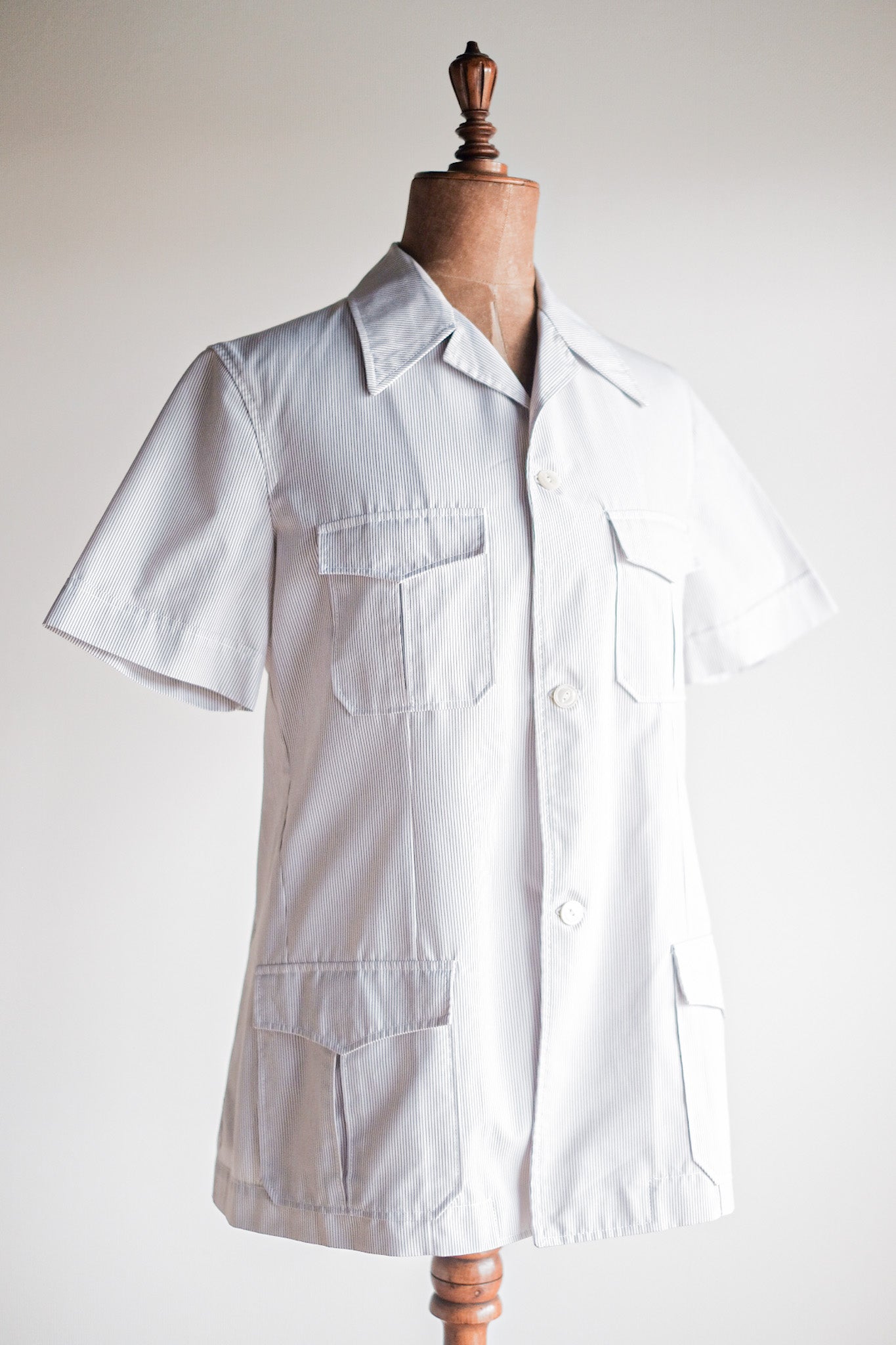 【~60's】French Vintage S/S Cotton Shirt