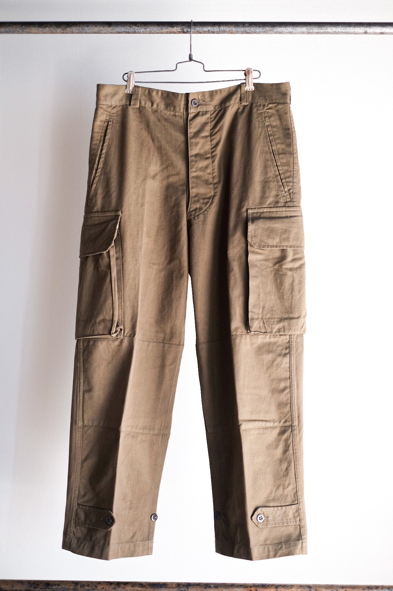 60's] French Army M47 Field Trousers Size.13 Dead Stock