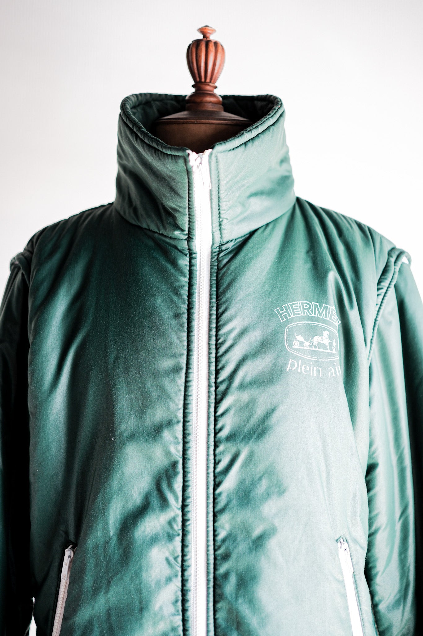 【~80's】Old Hermès Paris Plein Air 2-Way Jacket