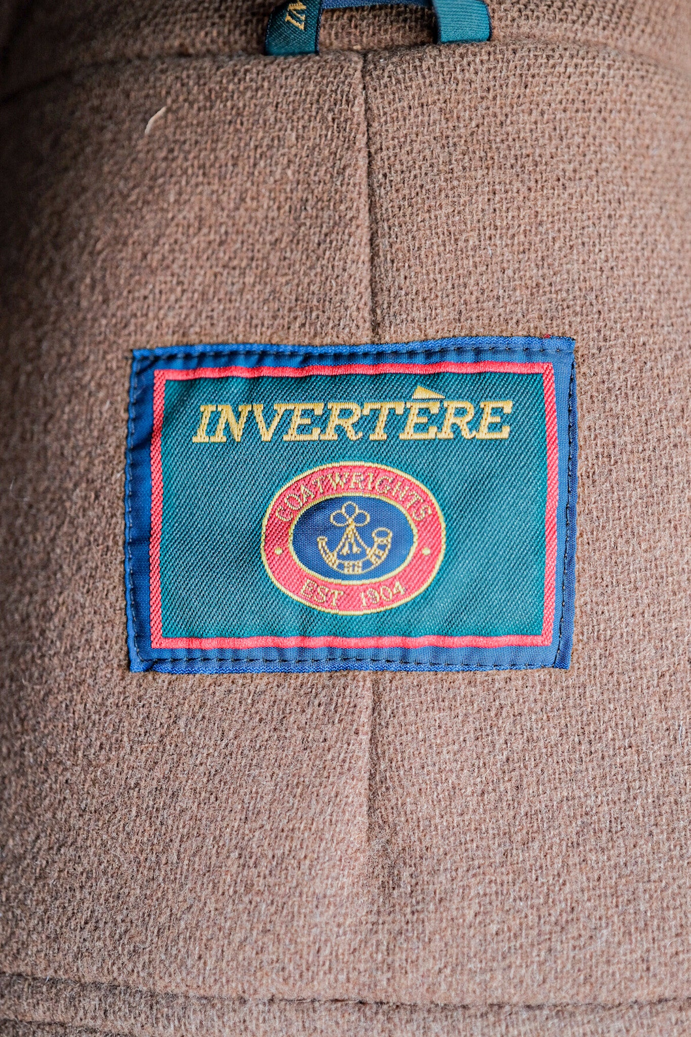 【~90's】Old INVERTERE Wool Duffle Coat "Moorbrook"
