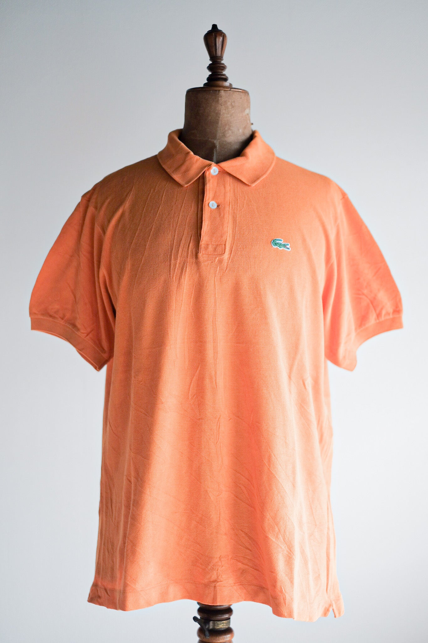 【~80's】CHEMISE LACOSTE S/S Polo Shirt Size.5 "Orange"