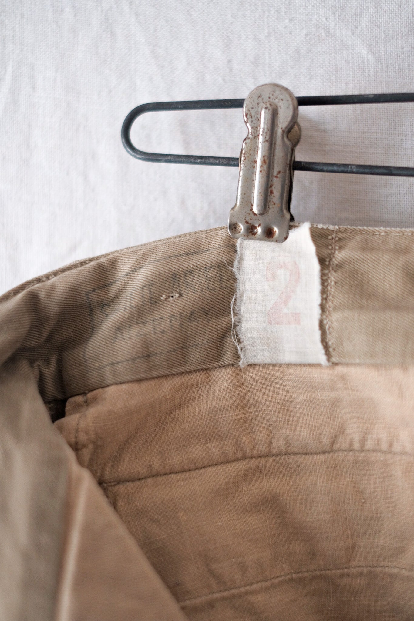 【~60's】French Army M52 Chino Shorts Size.2