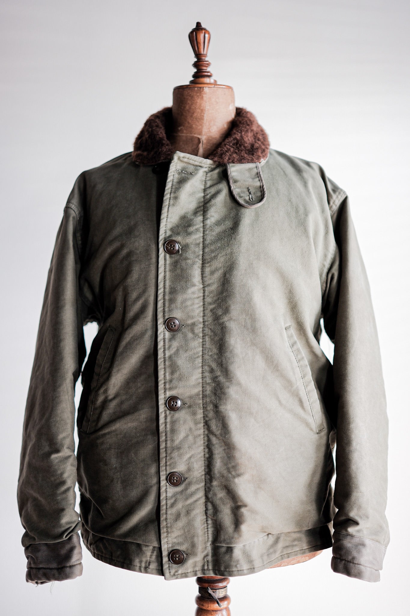 【~60's】French Navy Marine Nationale Deck Jacket