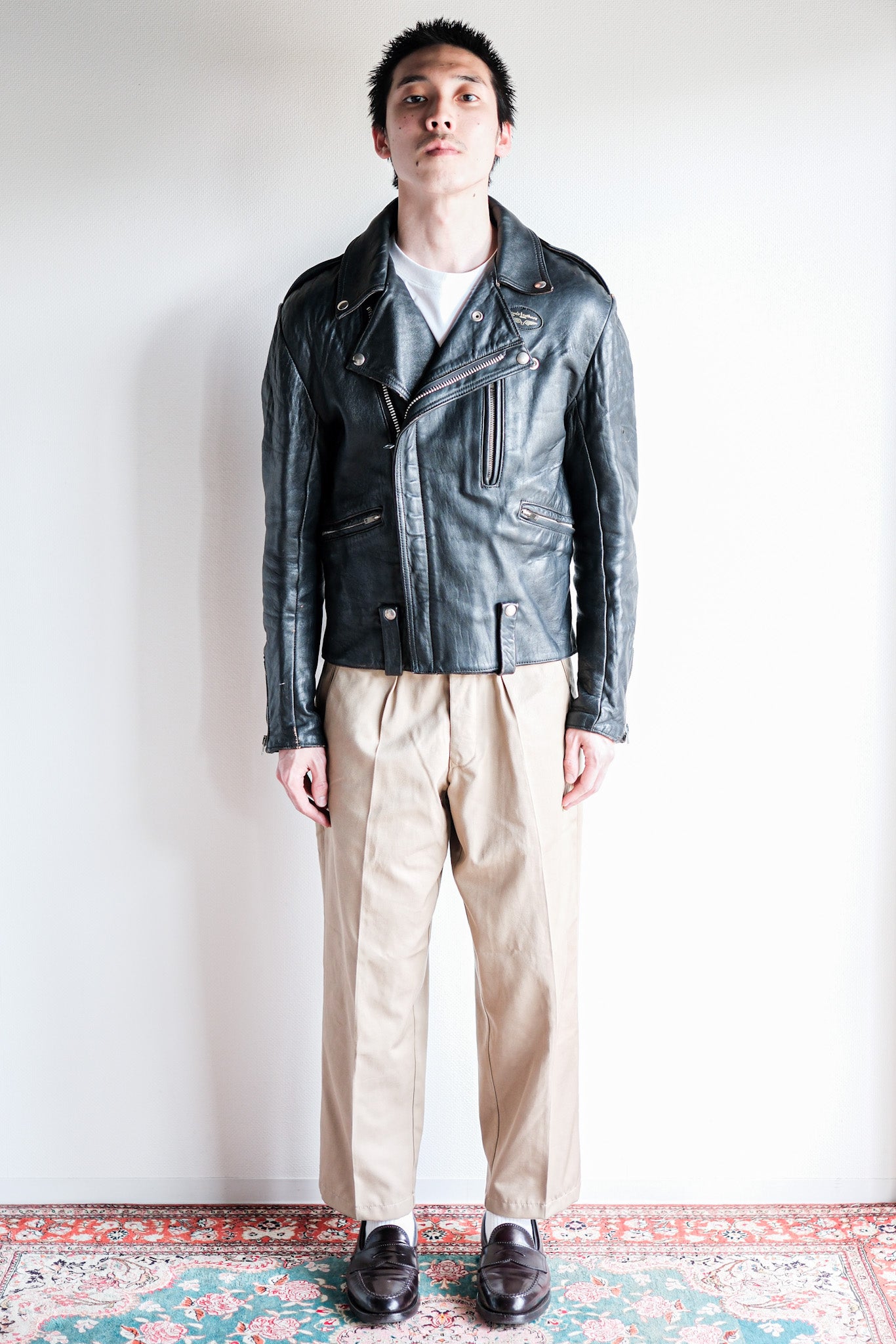 【~70’s】Lewis Leathers Riders Jacket Size.36 “Thunder Bolt”