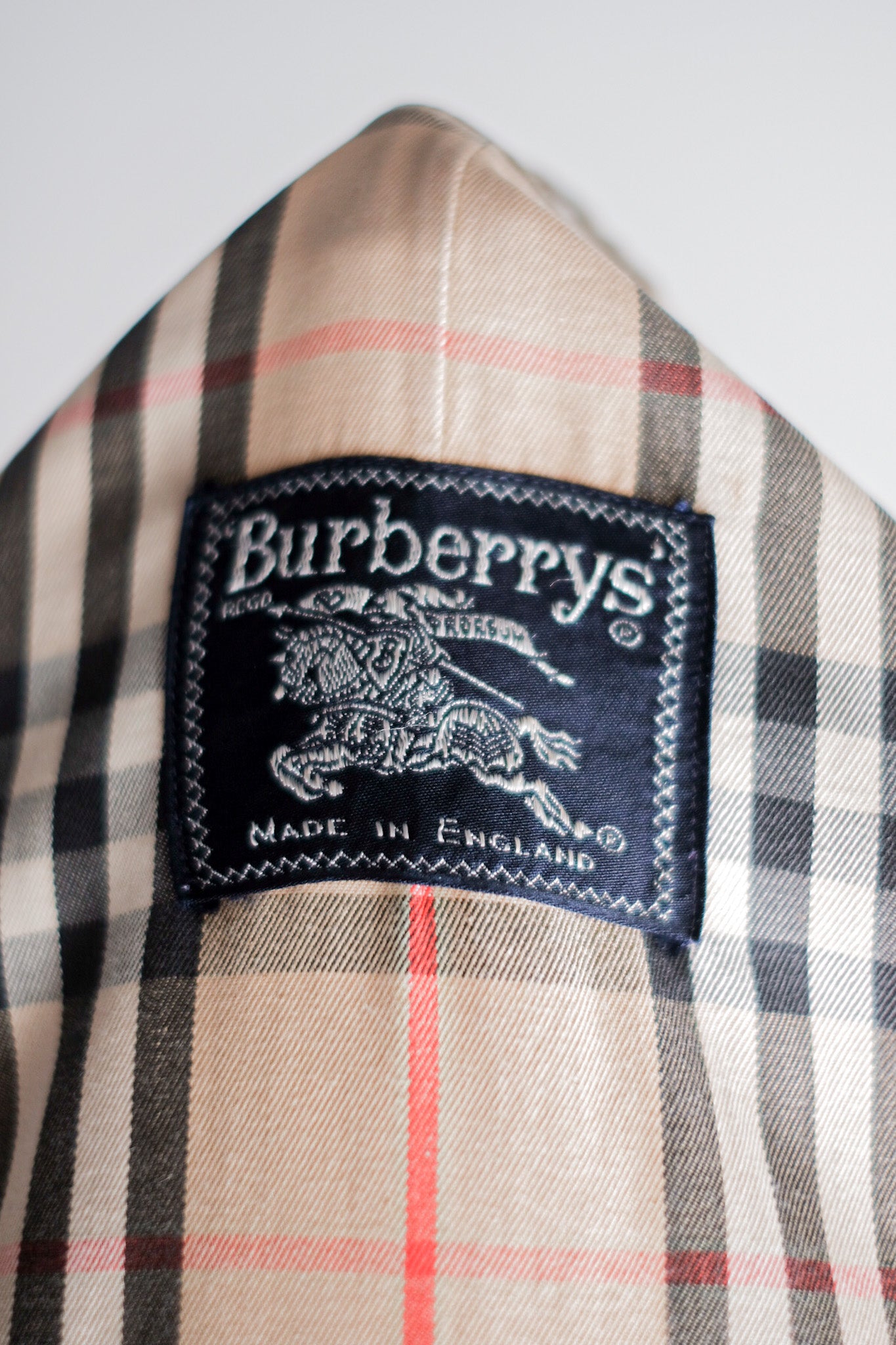 【~70's】Vintage Burberry Single Raglan Balmacaan Coat C100