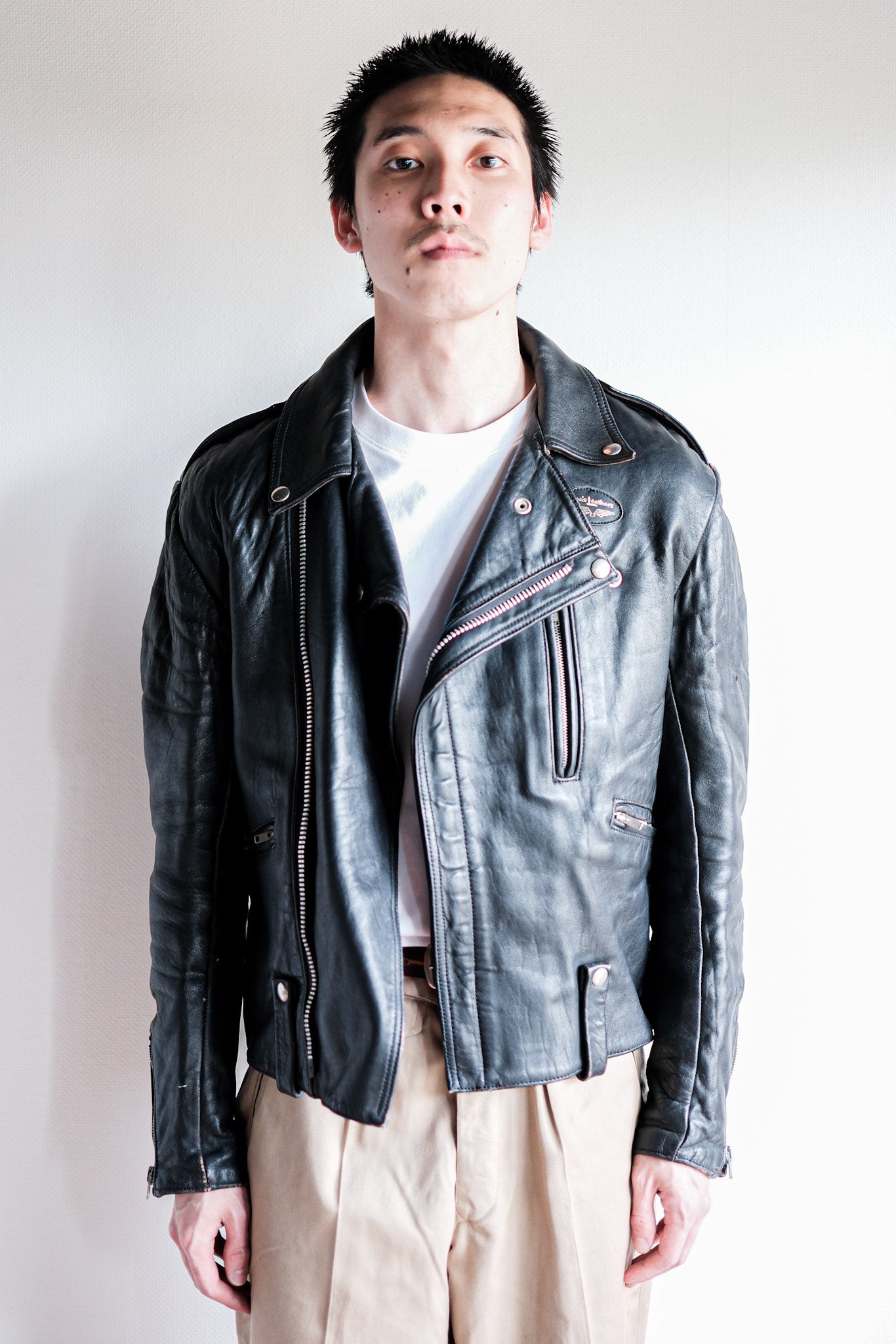 【~70’s】Lewis Leathers Riders Jacket Size.36 “Thunder Bolt”